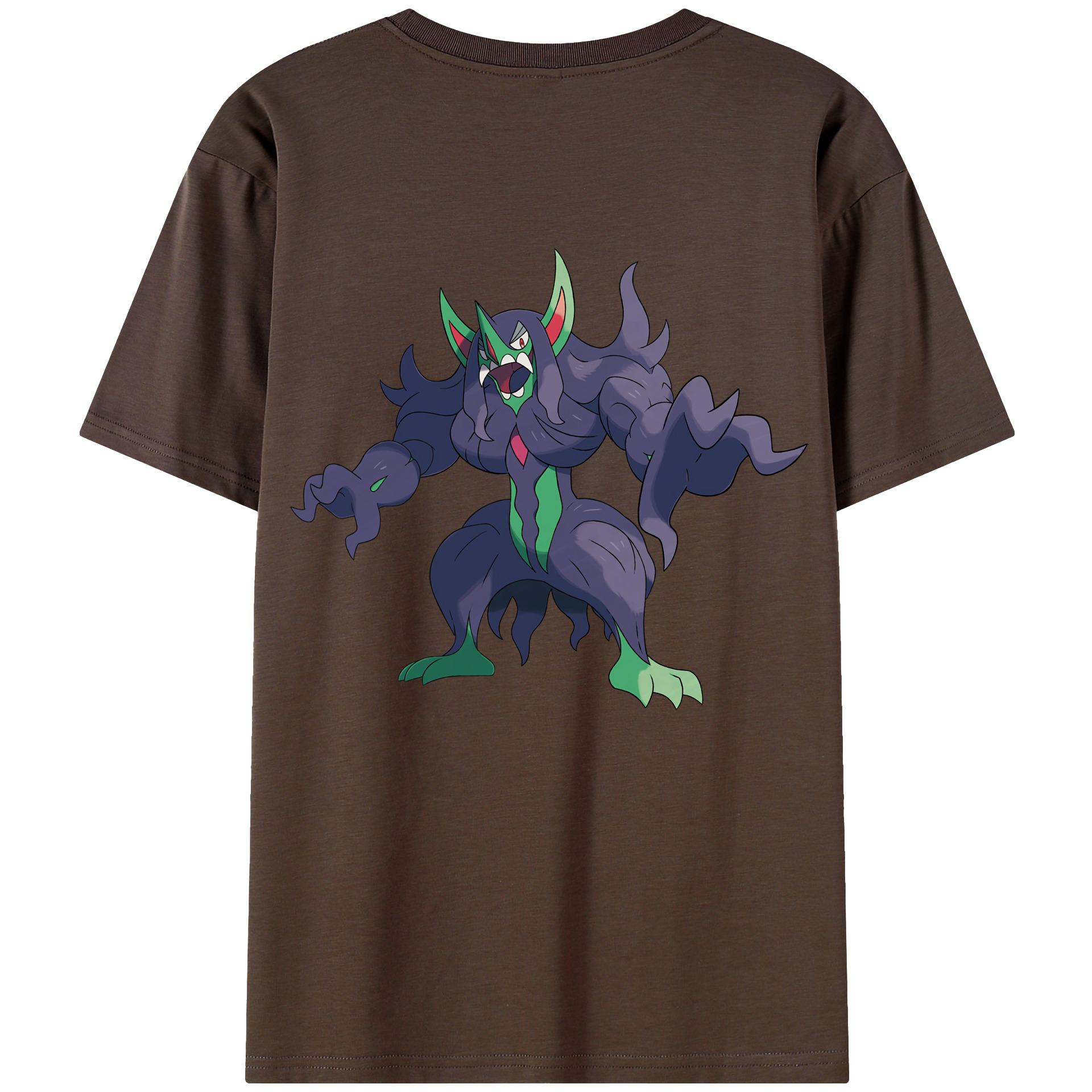 （画像用） ポケットモンスター Pokémon 綿100％半袖Tシャツ（背面プリント）
