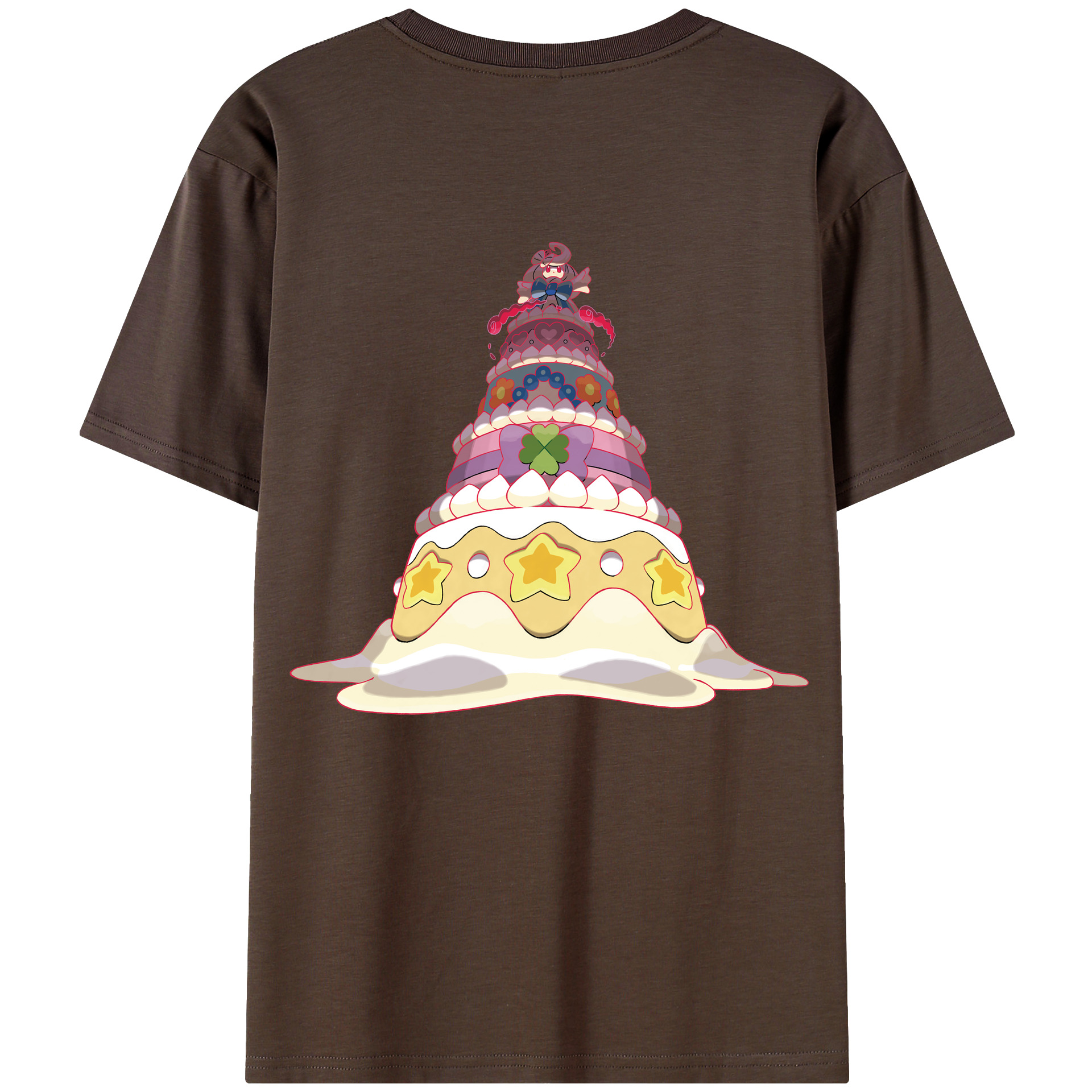 （画像用） ポケットモンスター Pokémon 綿100％半袖Tシャツ（背面プリント）