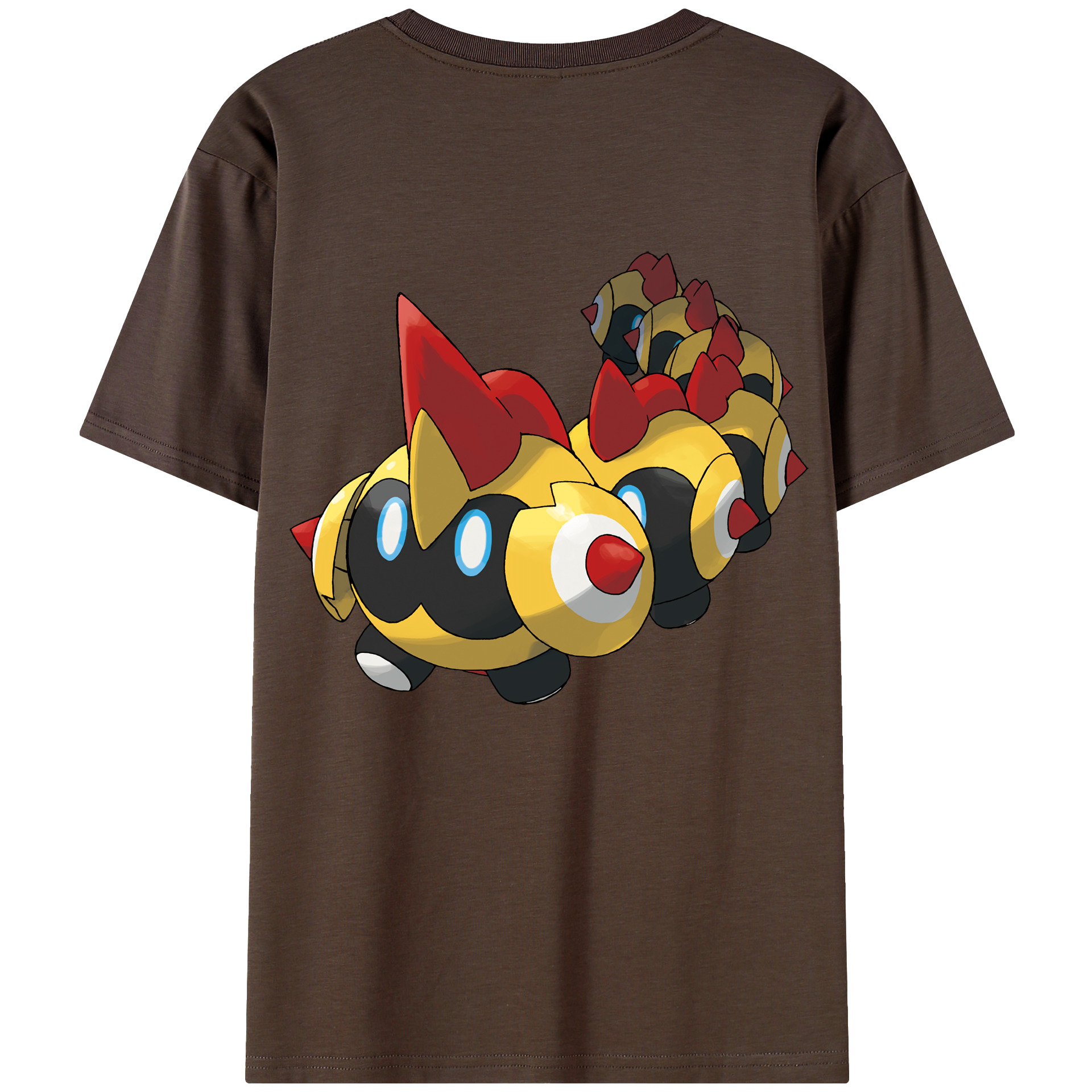 （画像用） ポケットモンスター Pokémon 綿100％半袖Tシャツ（背面プリント）