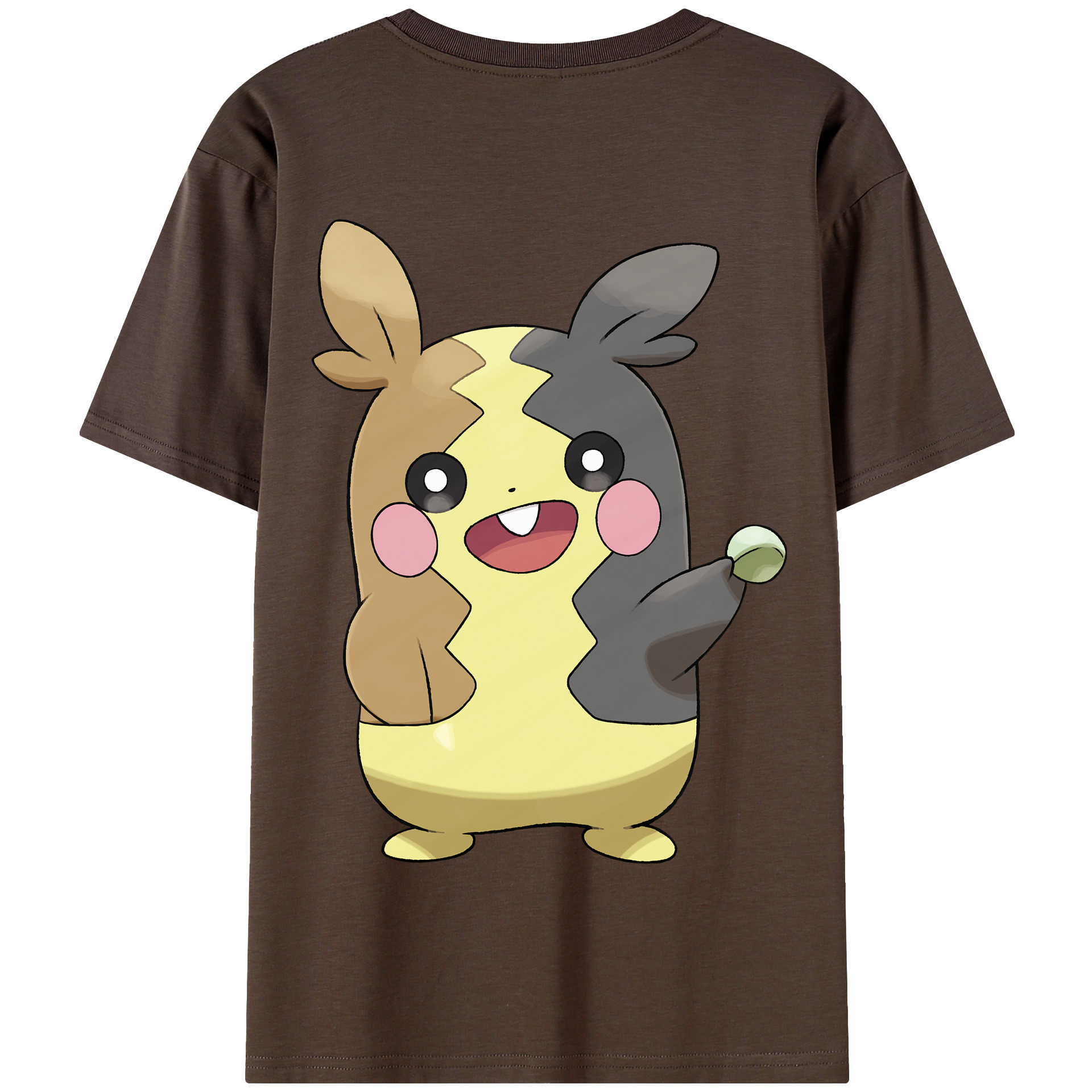 （画像用） ポケットモンスター Pokémon 綿100％半袖Tシャツ（背面プリント）