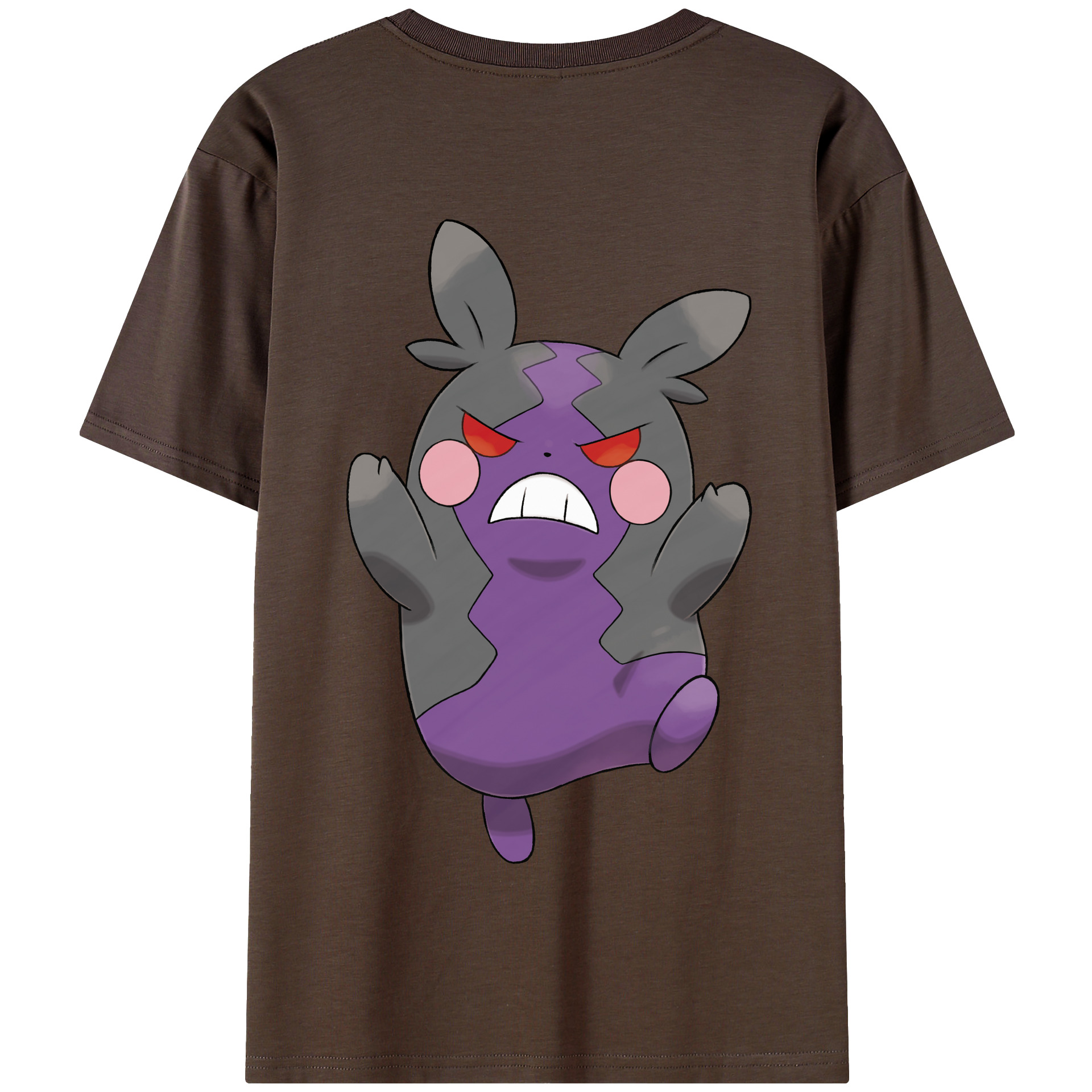 （画像用） ポケットモンスター Pokémon 綿100％半袖Tシャツ（背面プリント）