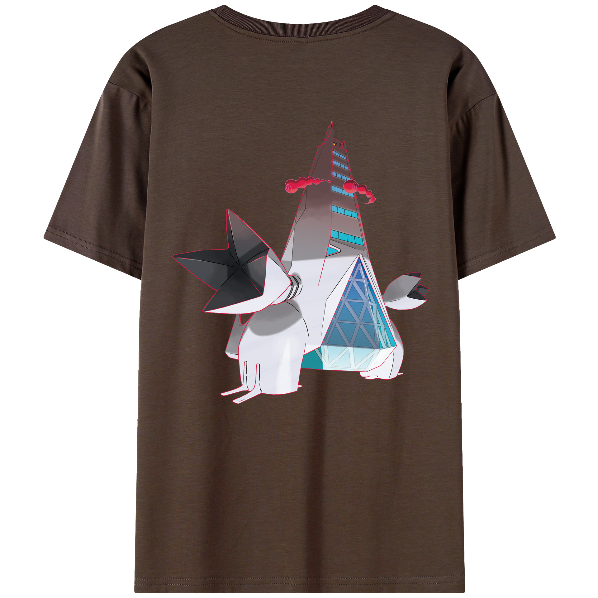 （画像用） ポケットモンスター Pokémon 綿100％半袖Tシャツ（背面プリント）