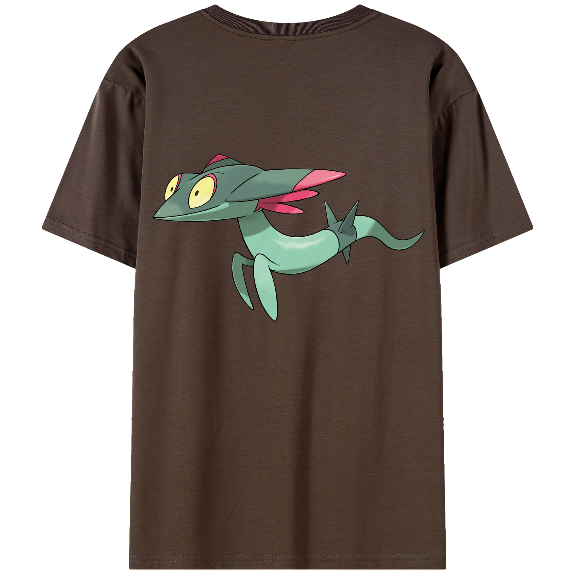 （画像用） ポケットモンスター Pokémon 綿100％半袖Tシャツ（背面プリント）