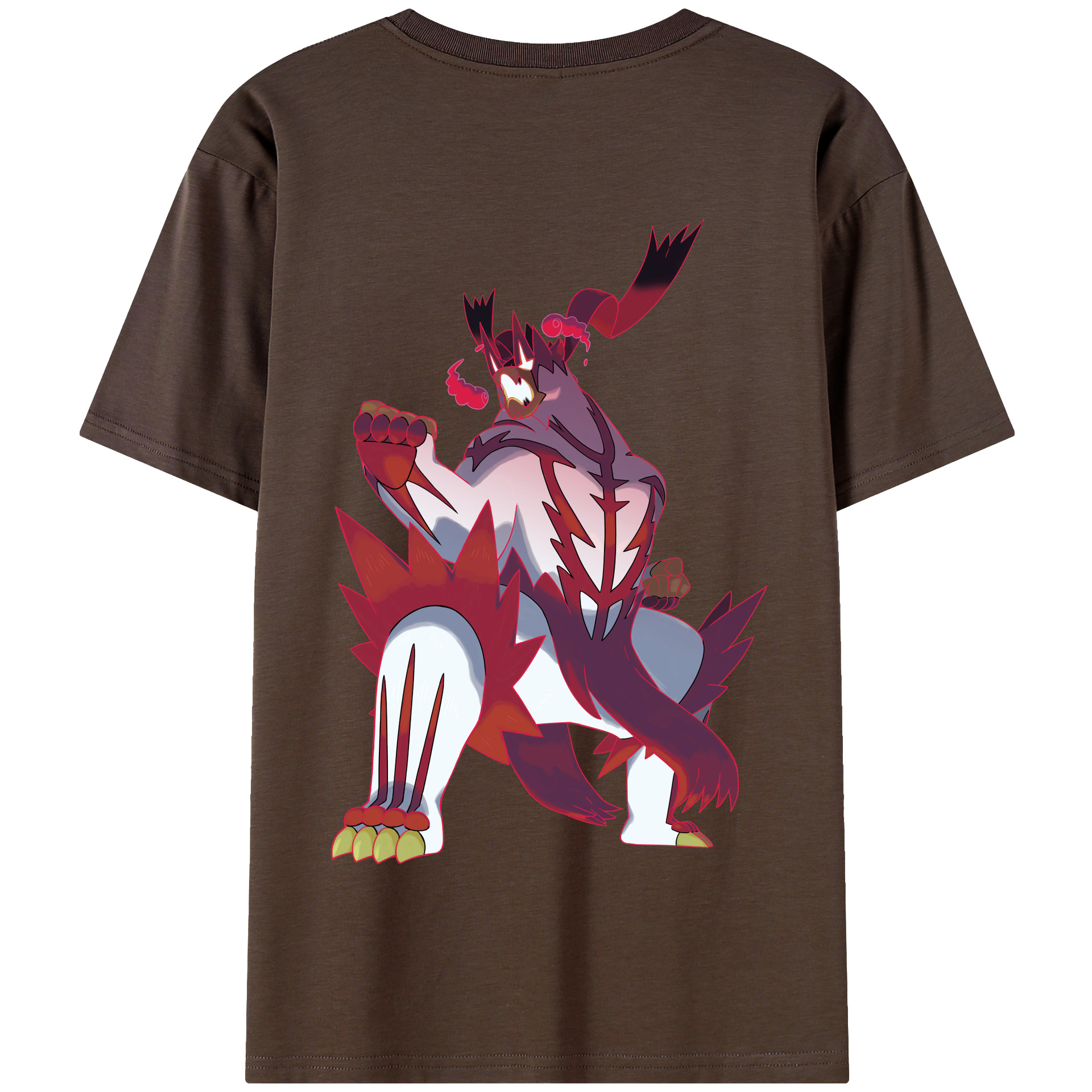 （画像用） ポケットモンスター Pokémon 綿100％半袖Tシャツ（背面プリント）