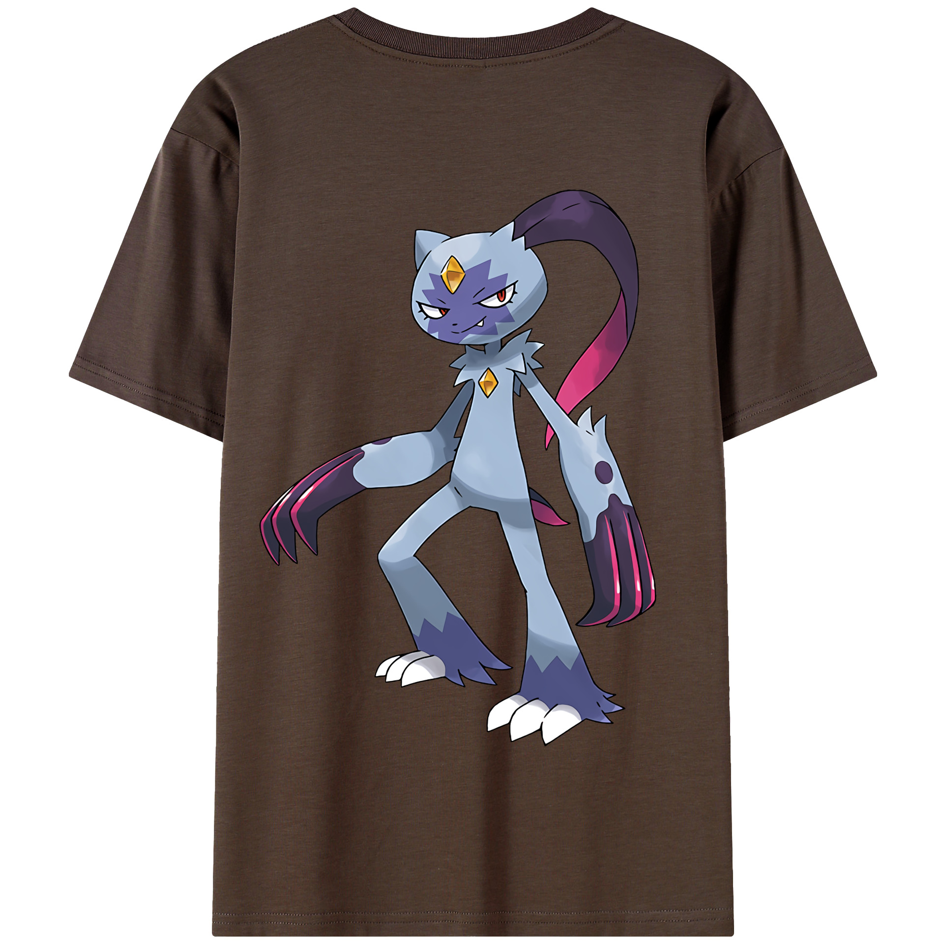 （画像用） ポケットモンスター Pokémon 綿100％半袖Tシャツ（背面プリント）
