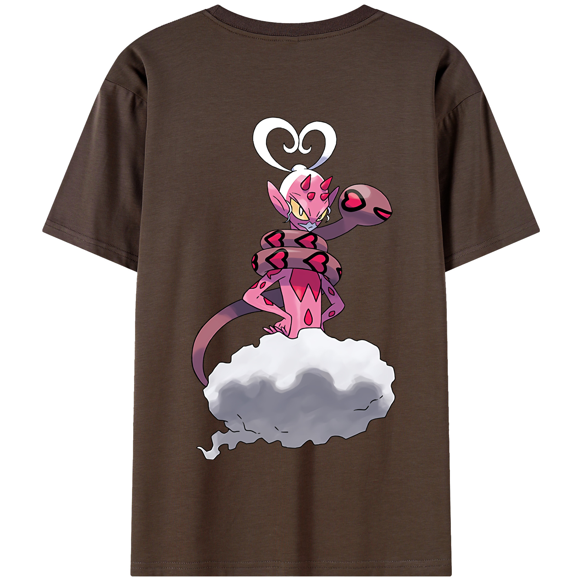 （画像用） ポケットモンスター Pokémon 綿100％半袖Tシャツ（背面プリント）