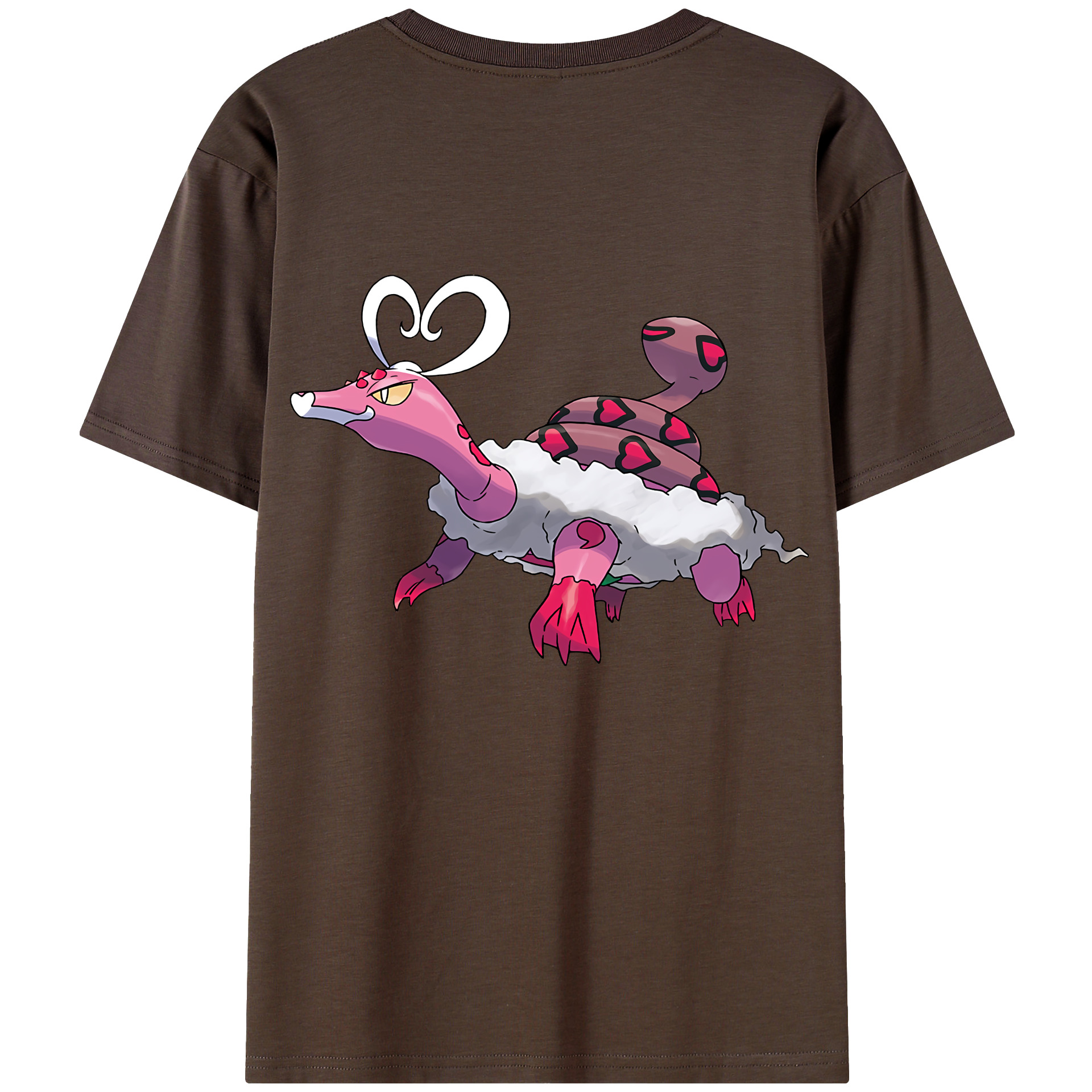 （画像用） ポケットモンスター Pokémon 綿100％半袖Tシャツ（背面プリント）