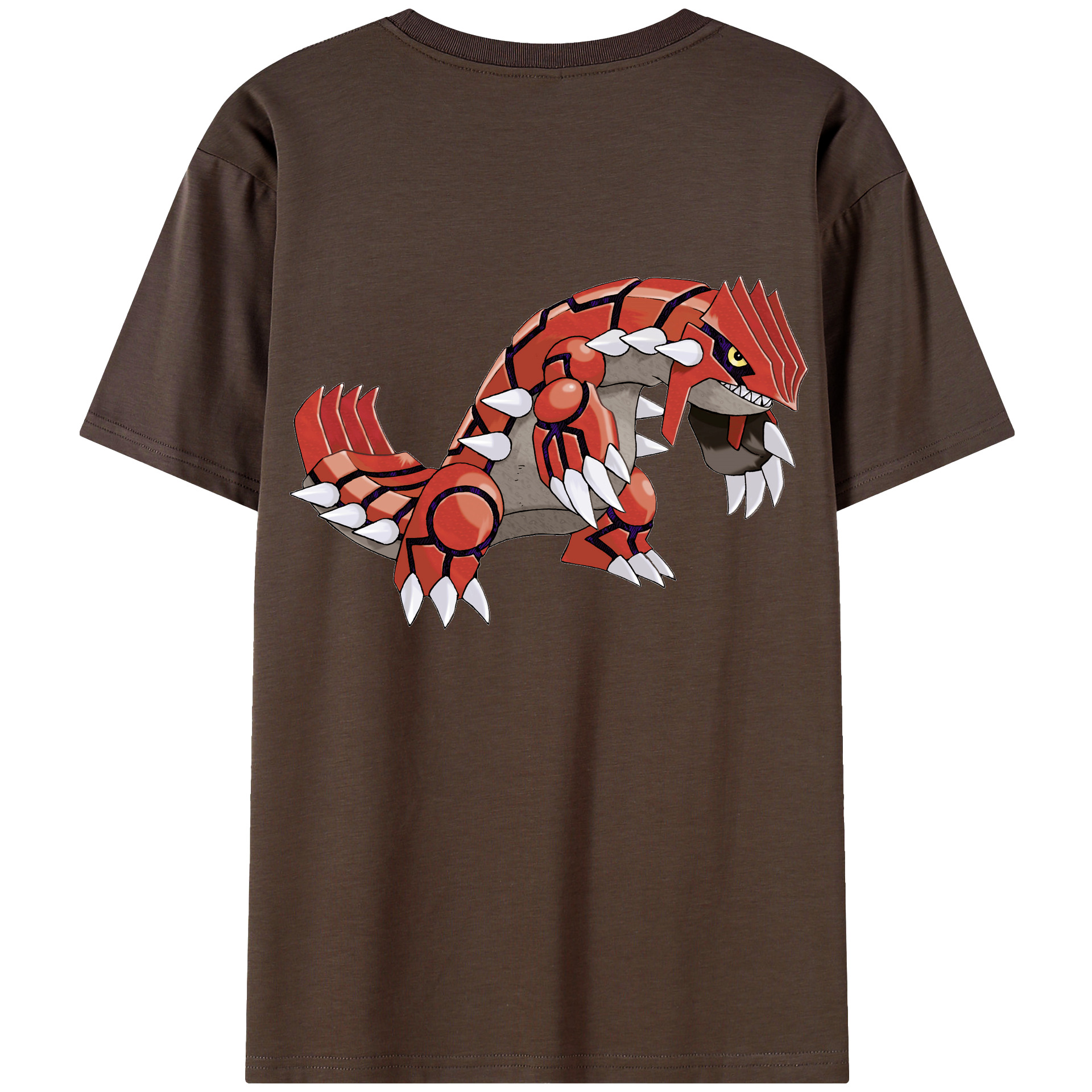 （画像用） ポケットモンスター Pokémon 綿100％半袖Tシャツ（背面プリント）