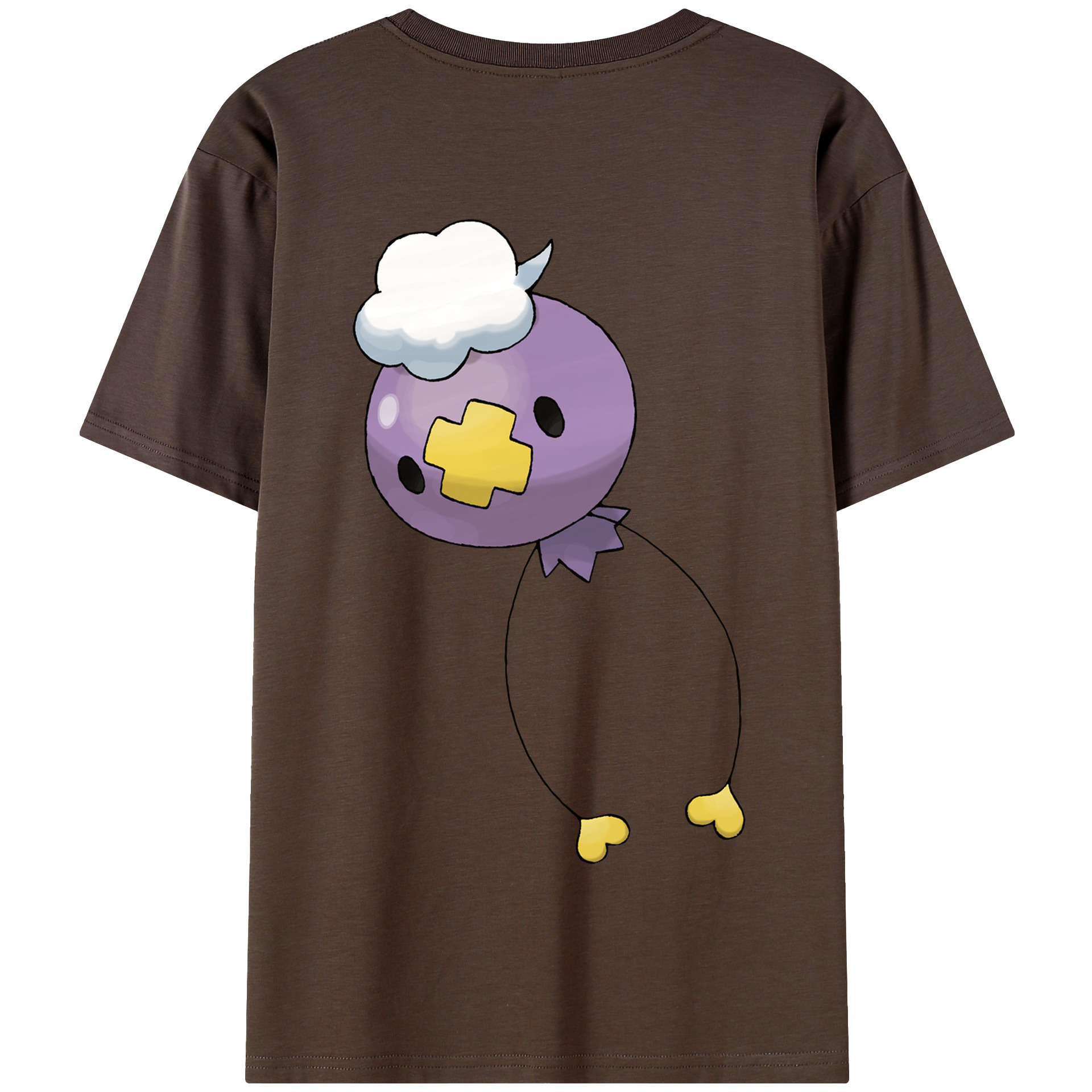 （画像用） ポケットモンスター Pokémon 綿100％半袖Tシャツ（背面プリント）