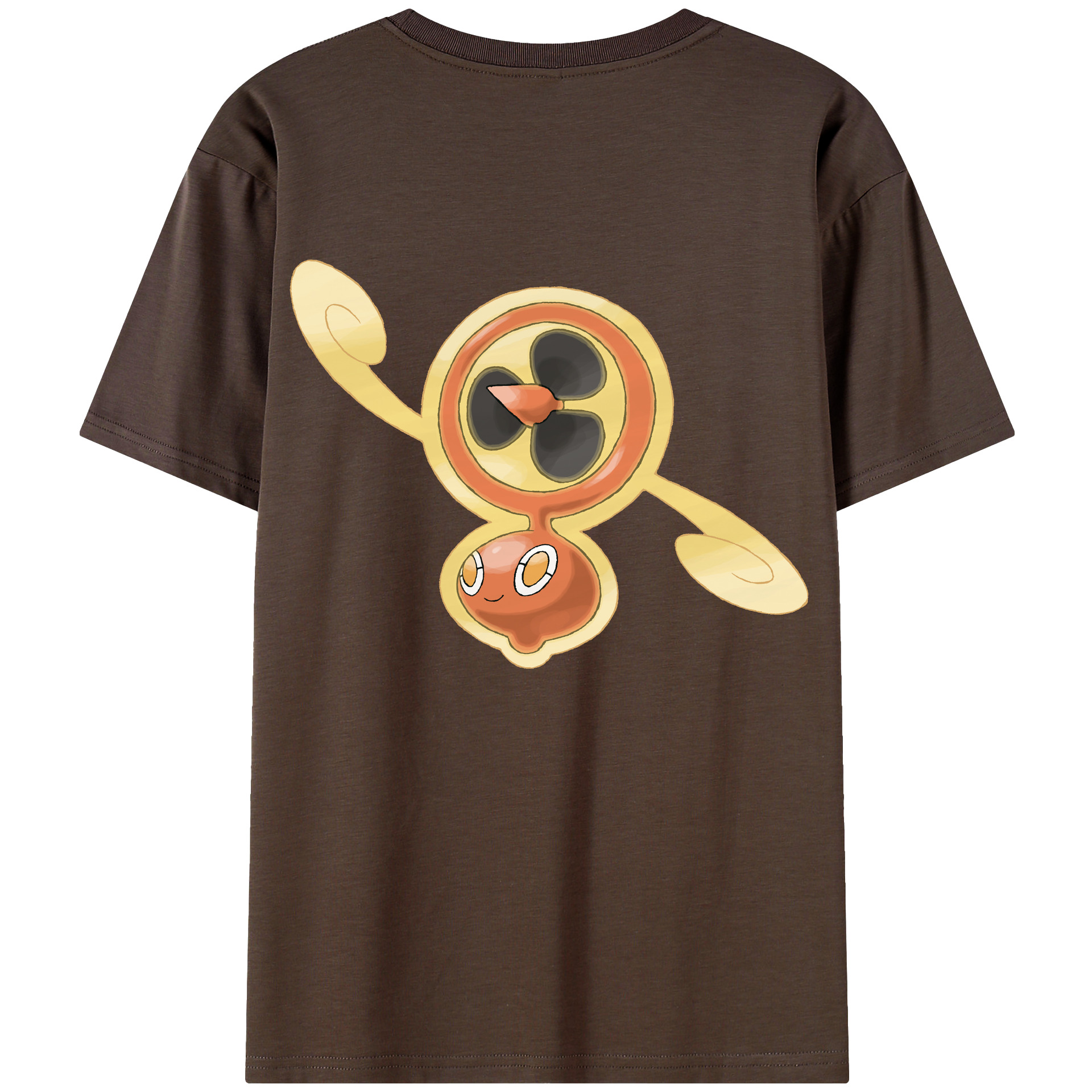 （画像用） ポケットモンスター Pokémon 綿100％半袖Tシャツ（背面プリント）