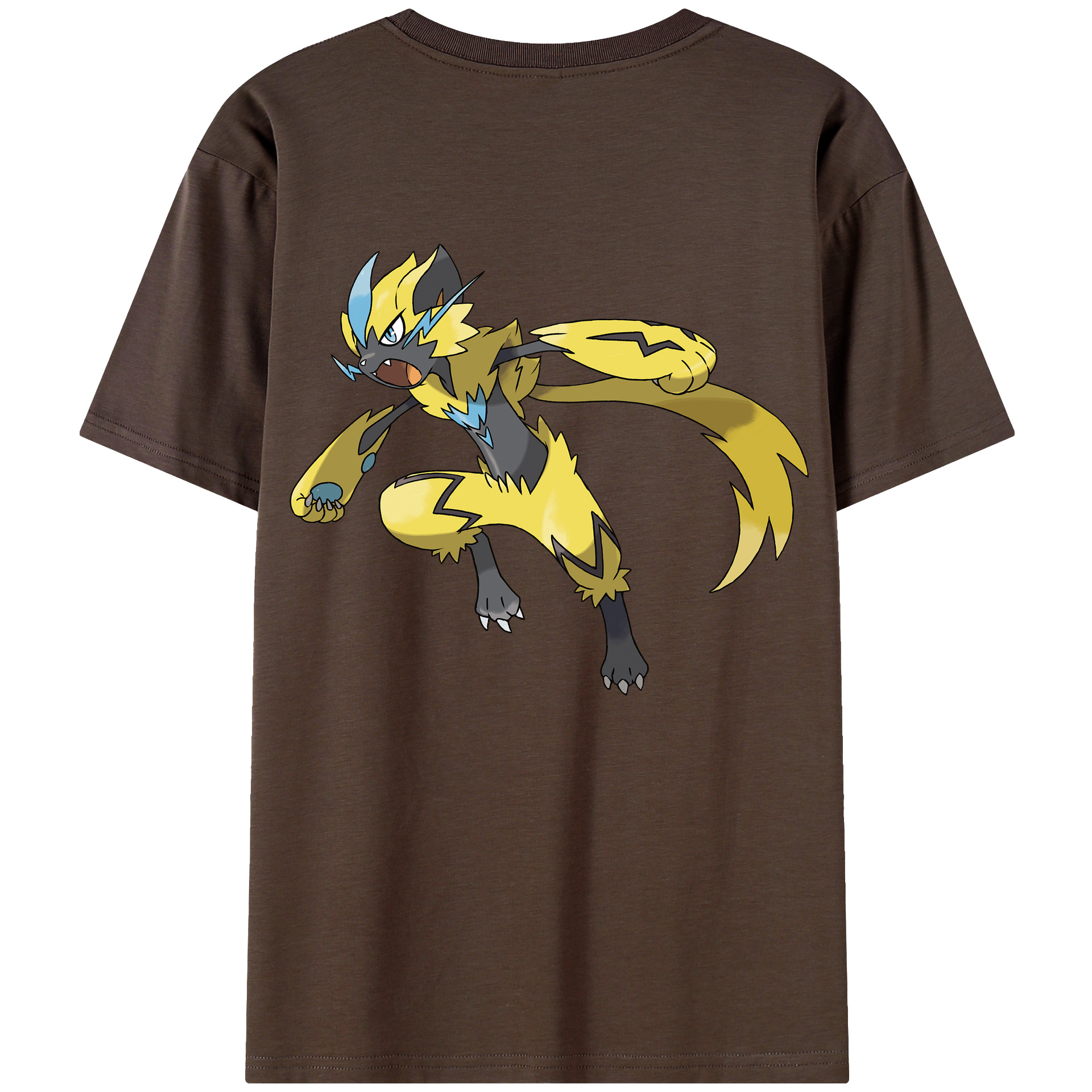 （画像用） ポケットモンスター Pokémon 綿100％半袖Tシャツ（背面プリント）