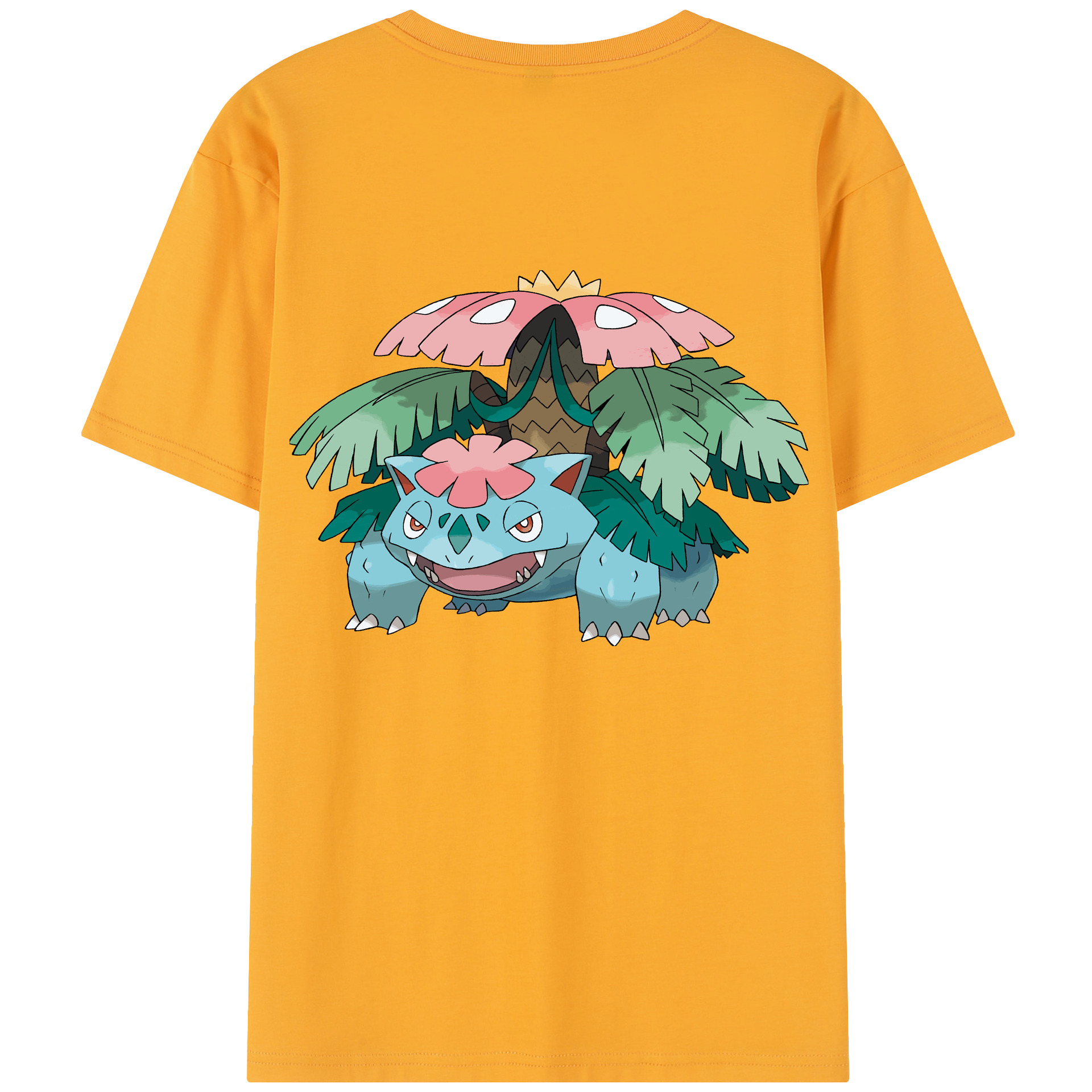 （画像用） ポケットモンスター Pokémon 綿100％半袖Tシャツ（背面プリント）
