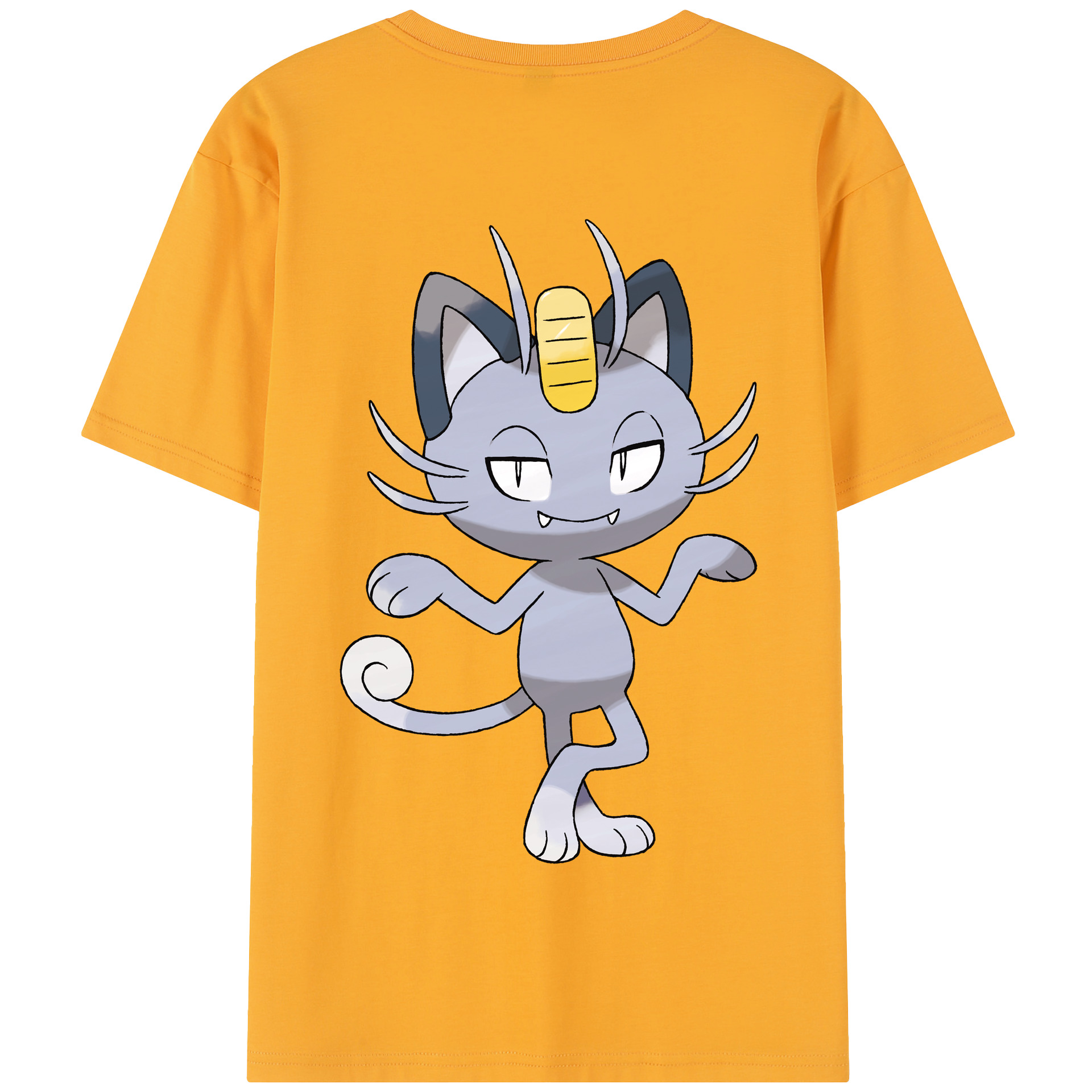 （画像用） ポケットモンスター Pokémon 綿100％半袖Tシャツ（背面プリント）