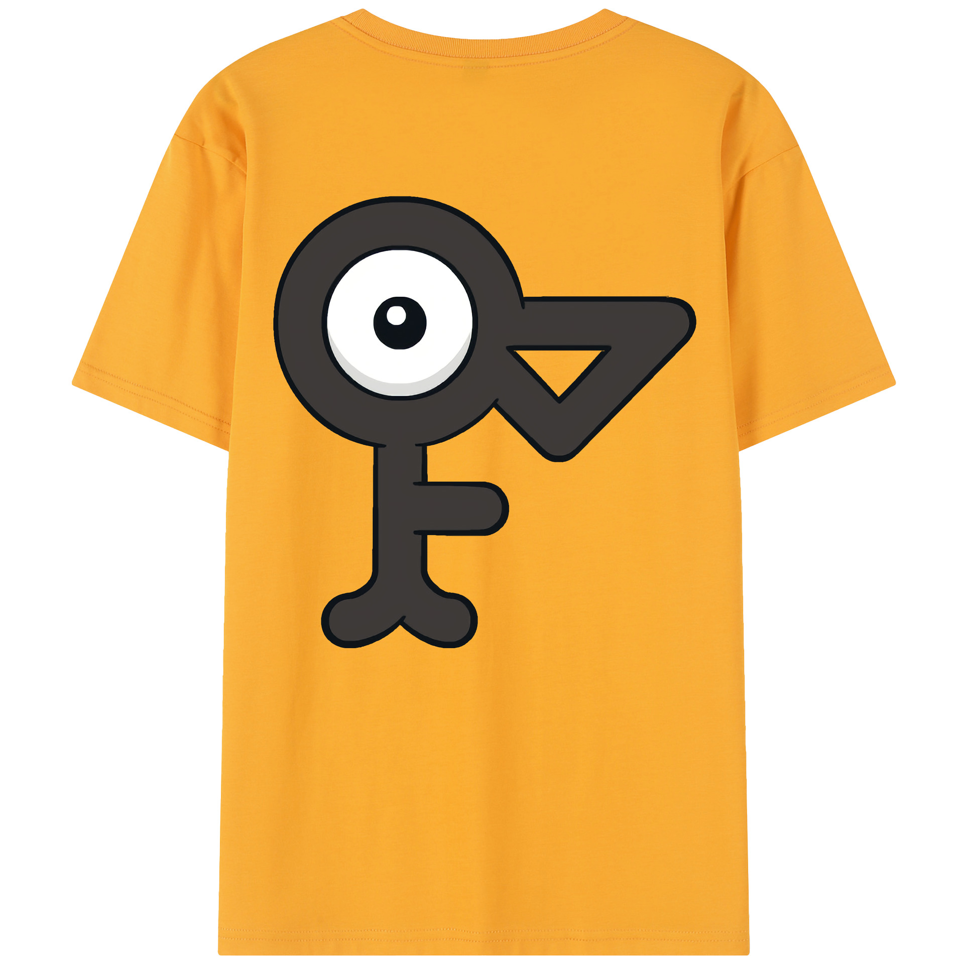 （画像用） ポケットモンスター Pokémon 綿100％半袖Tシャツ（背面プリント）