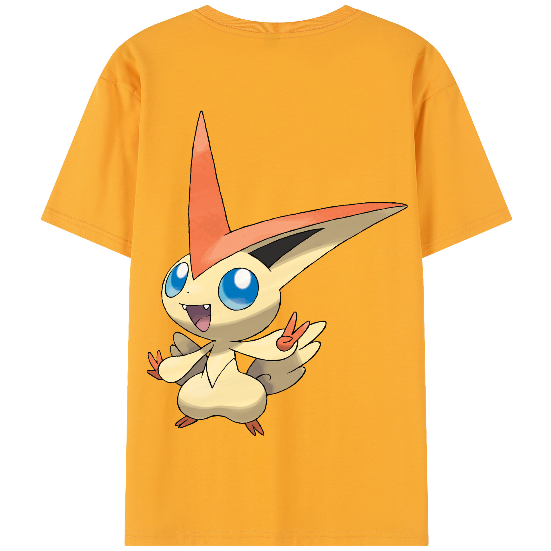 （画像用） ポケットモンスター Pokémon 綿100％半袖Tシャツ（背面プリント）