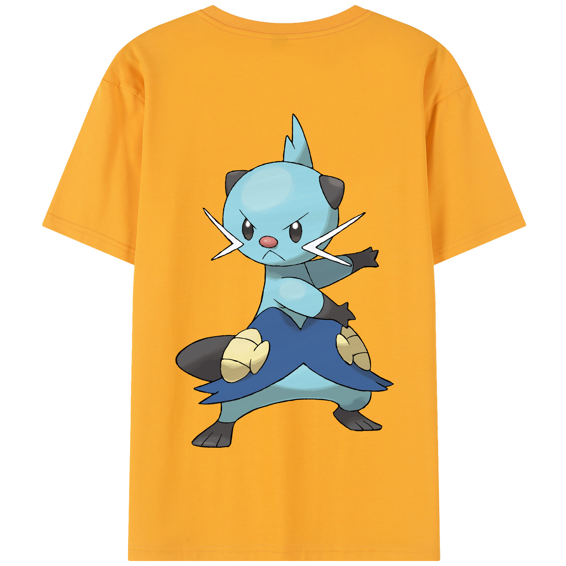 （画像用） ポケットモンスター Pokémon 綿100％半袖Tシャツ（背面プリント）