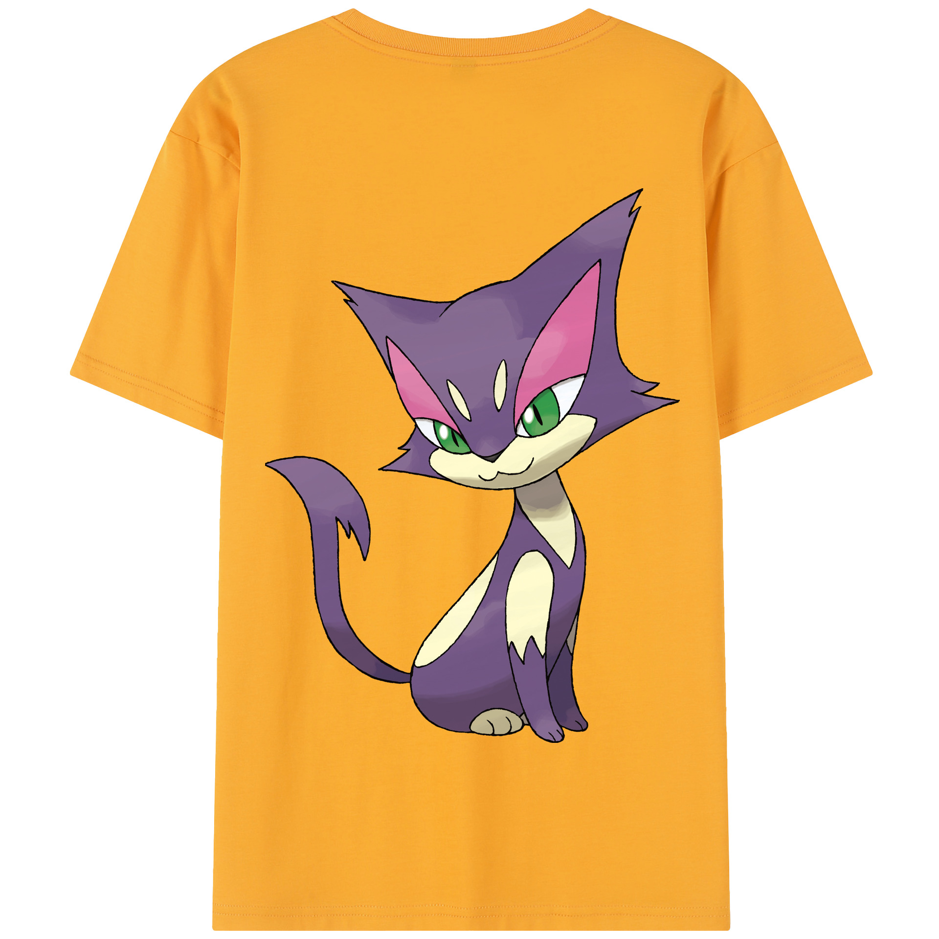 （画像用） ポケットモンスター Pokémon 綿100％半袖Tシャツ（背面プリント）