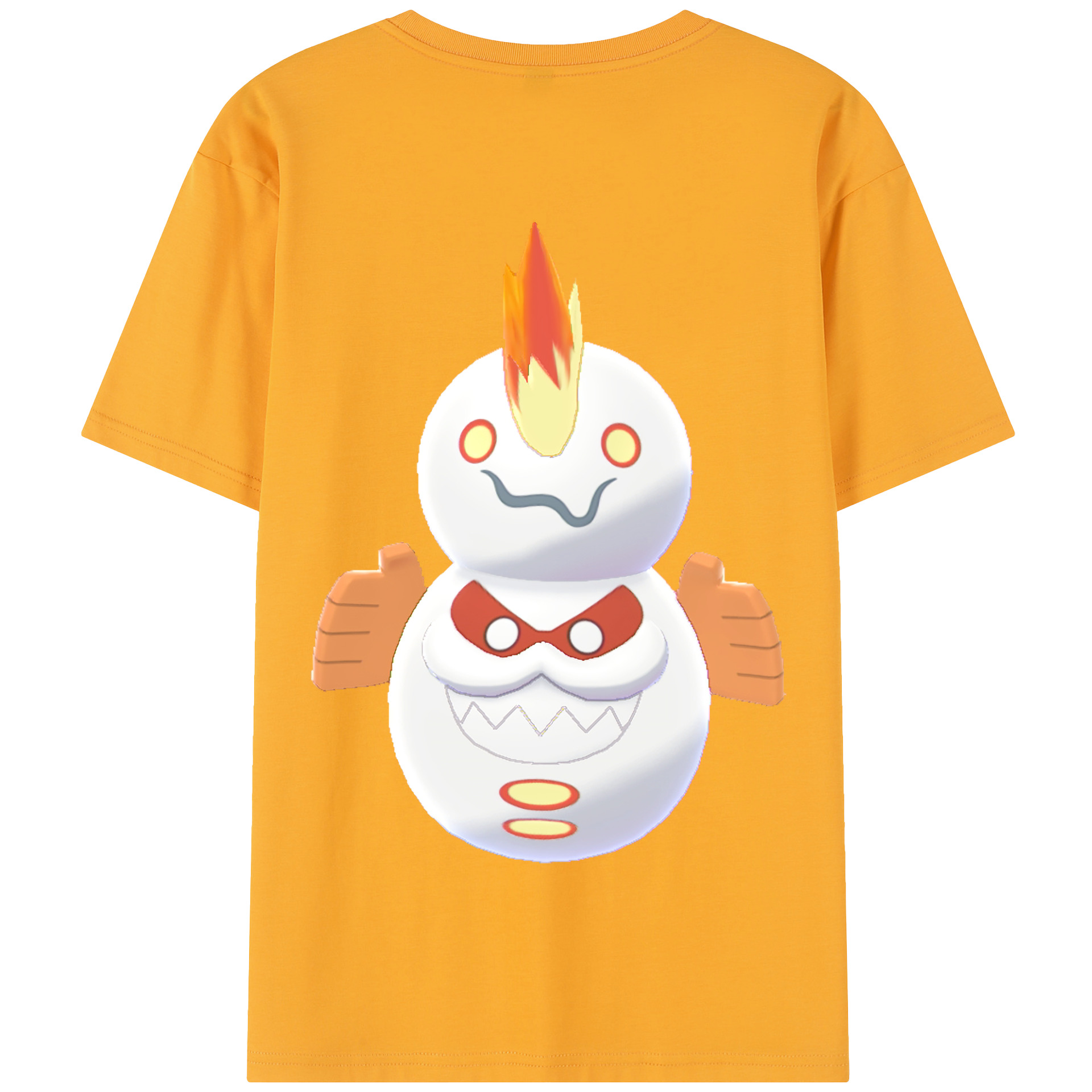 （画像用） ポケットモンスター Pokémon 綿100％半袖Tシャツ（背面プリント）