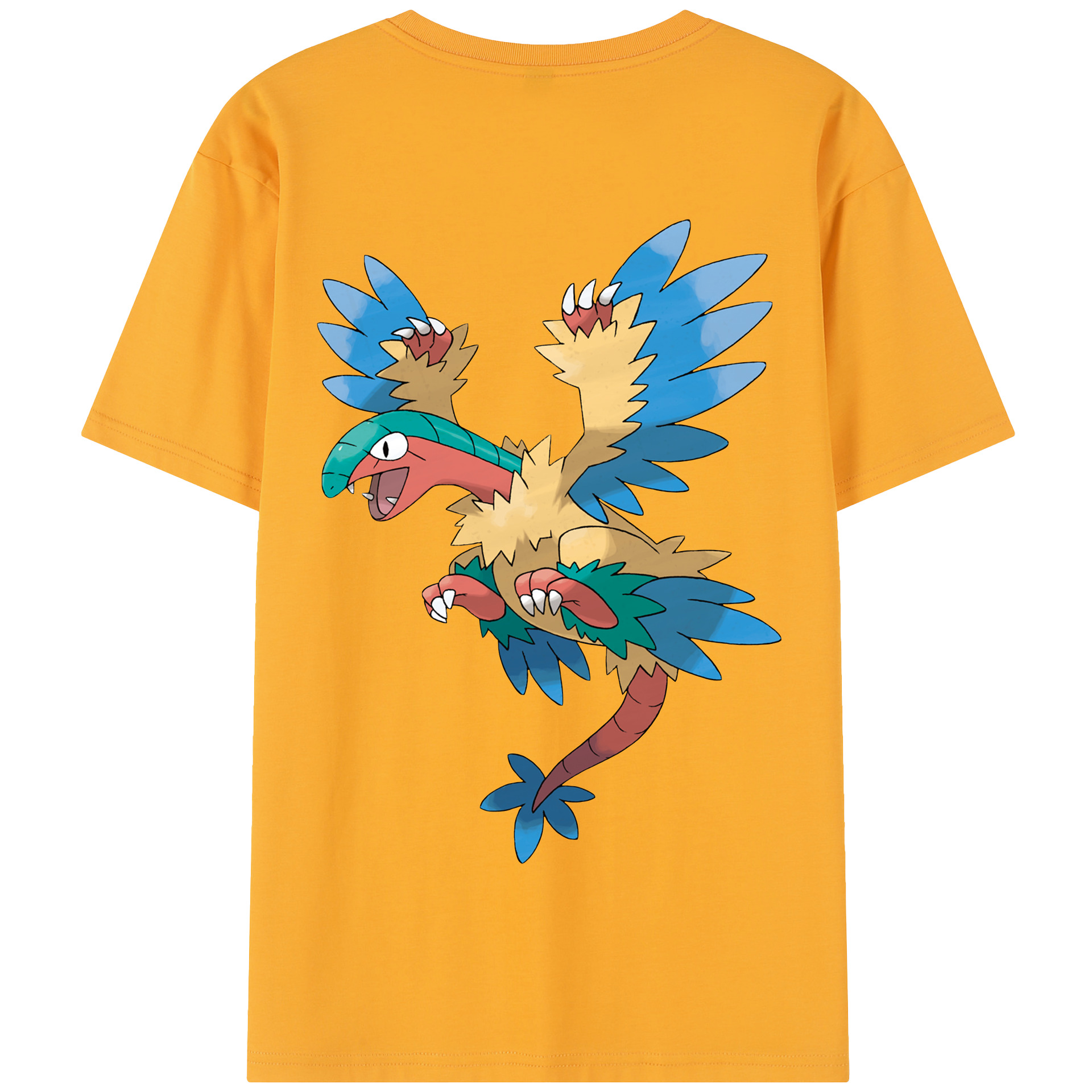 （画像用） ポケットモンスター Pokémon 綿100％半袖Tシャツ（背面プリント）