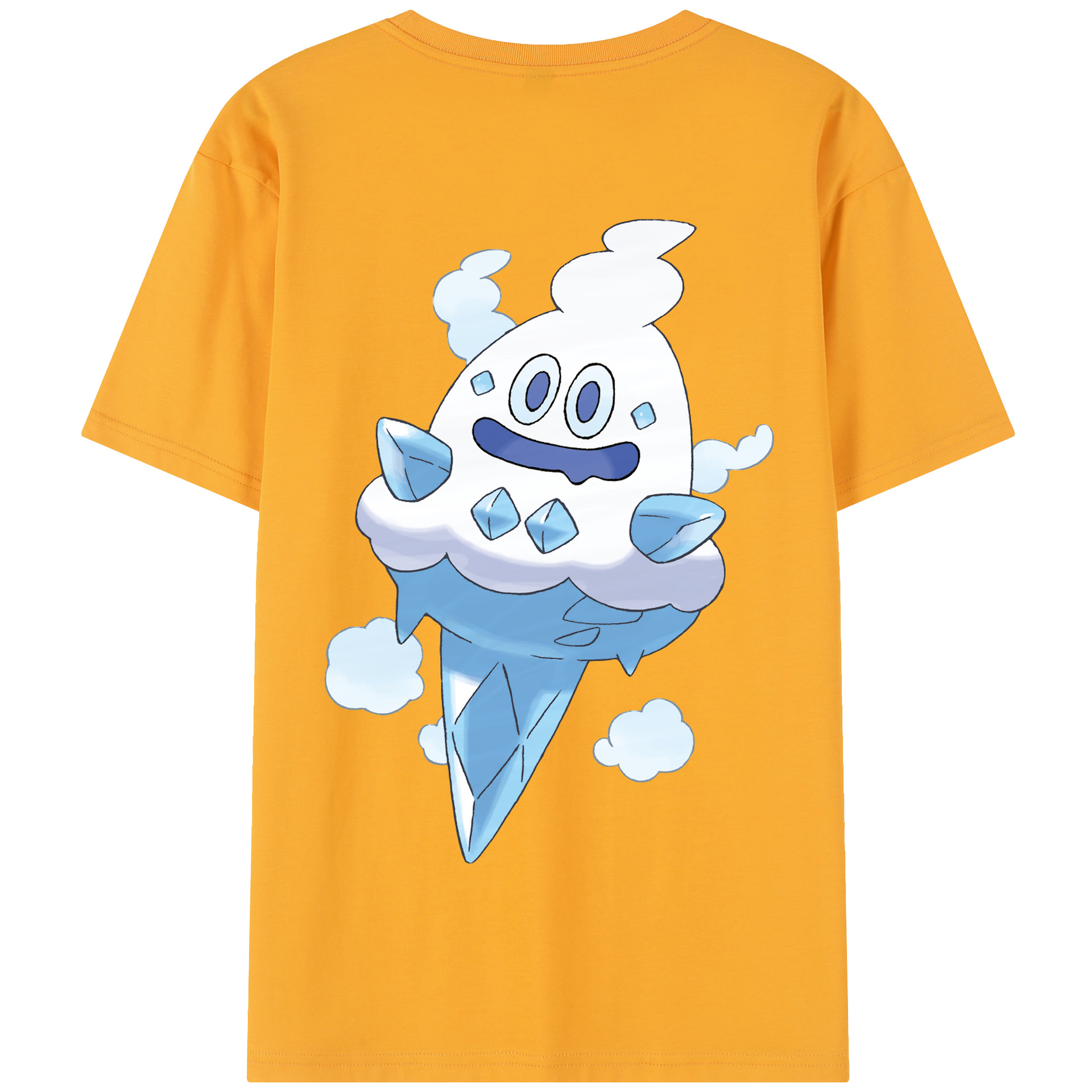 （画像用） ポケットモンスター Pokémon 綿100％半袖Tシャツ（背面プリント）