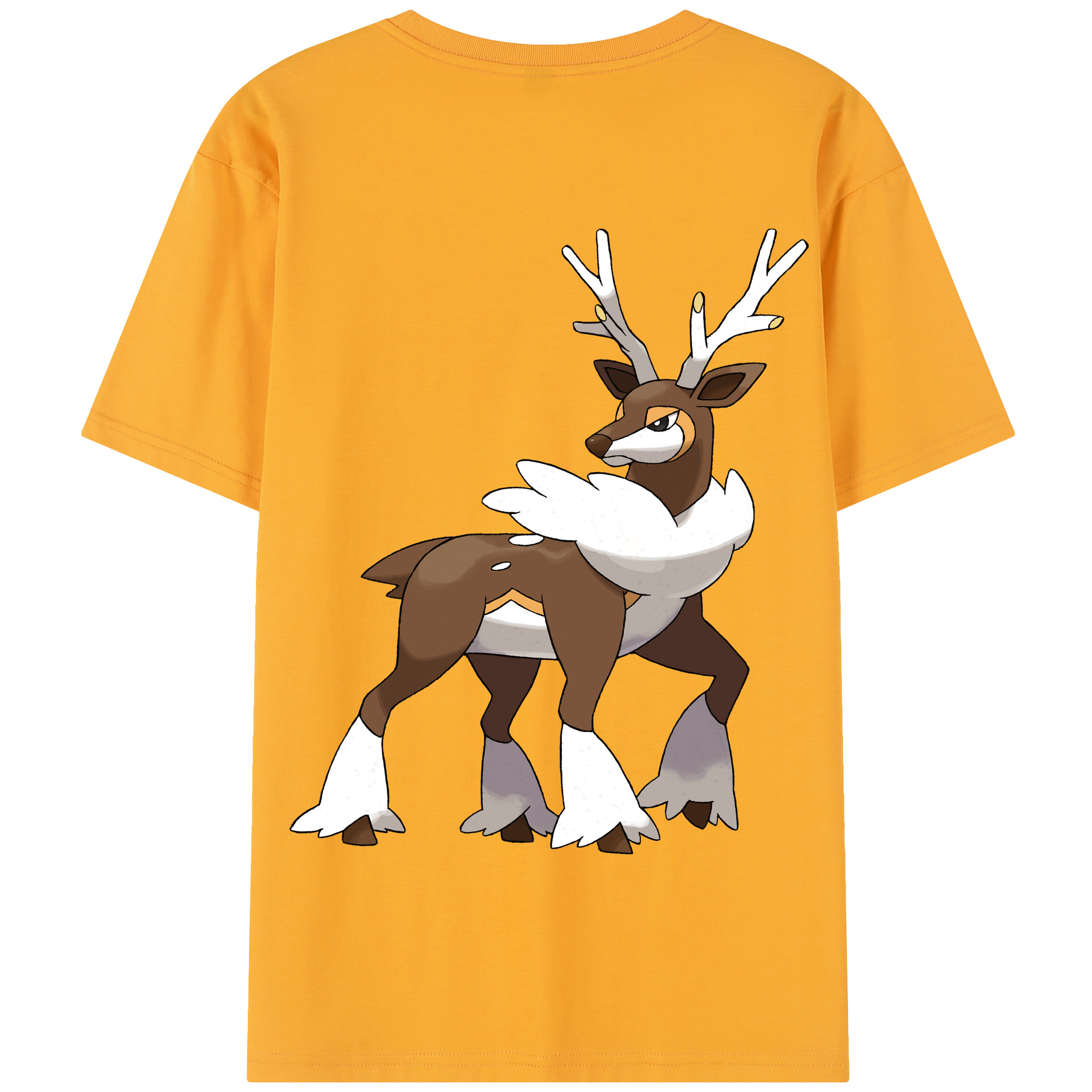 （画像用） ポケットモンスター Pokémon 綿100％半袖Tシャツ（背面プリント）