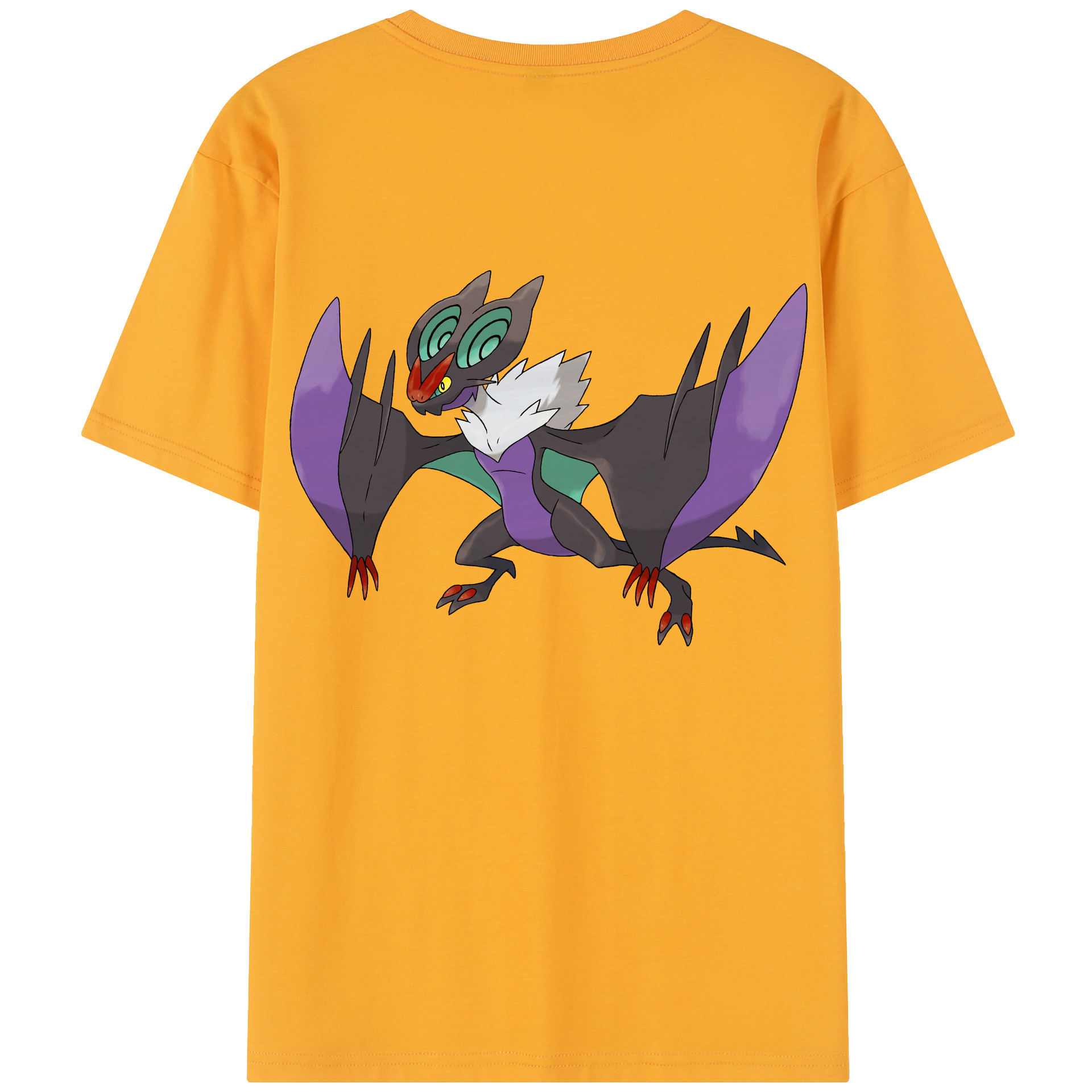 （画像用） ポケットモンスター Pokémon 綿100％半袖Tシャツ（背面プリント）
