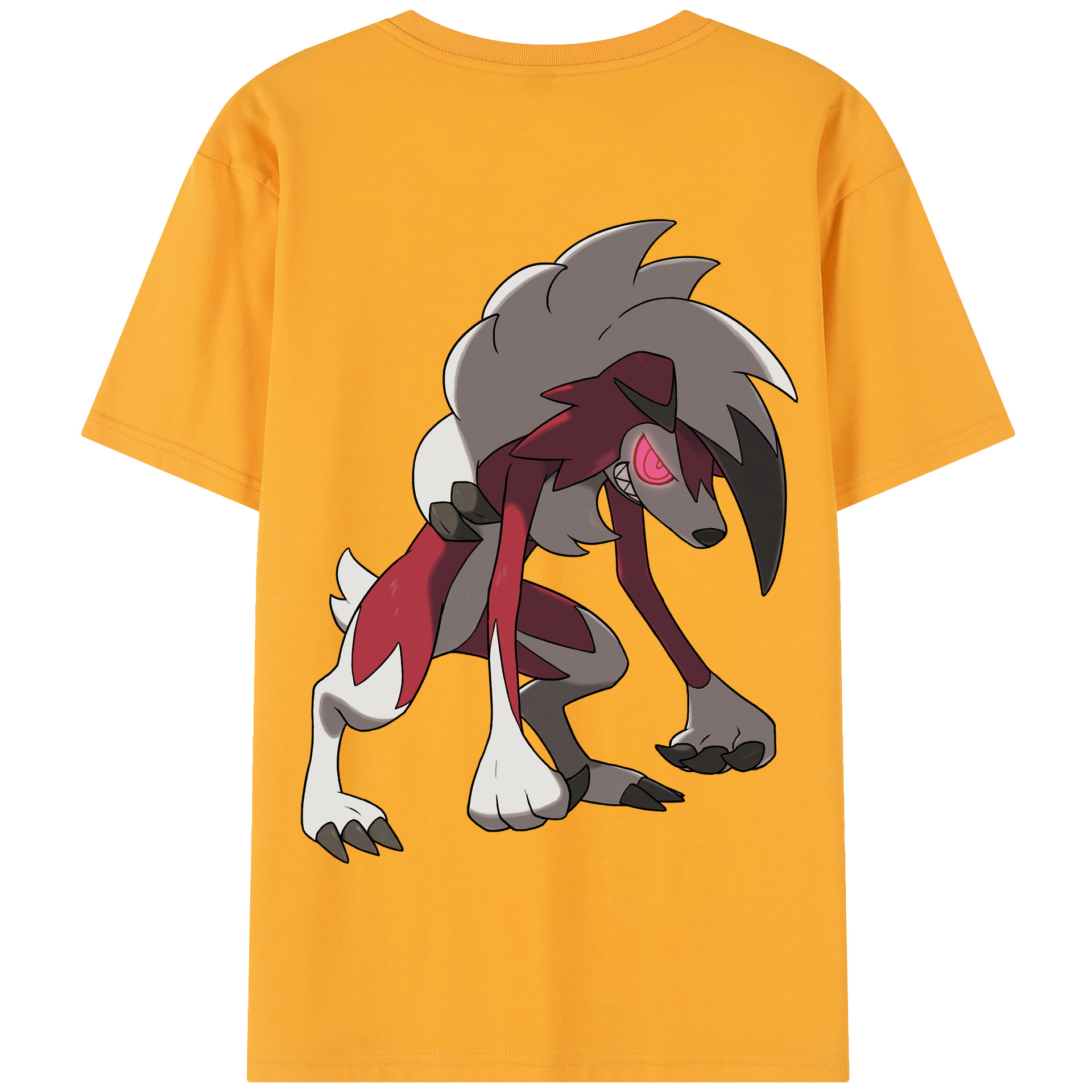 （画像用） ポケットモンスター Pokémon 綿100％半袖Tシャツ（背面プリント）