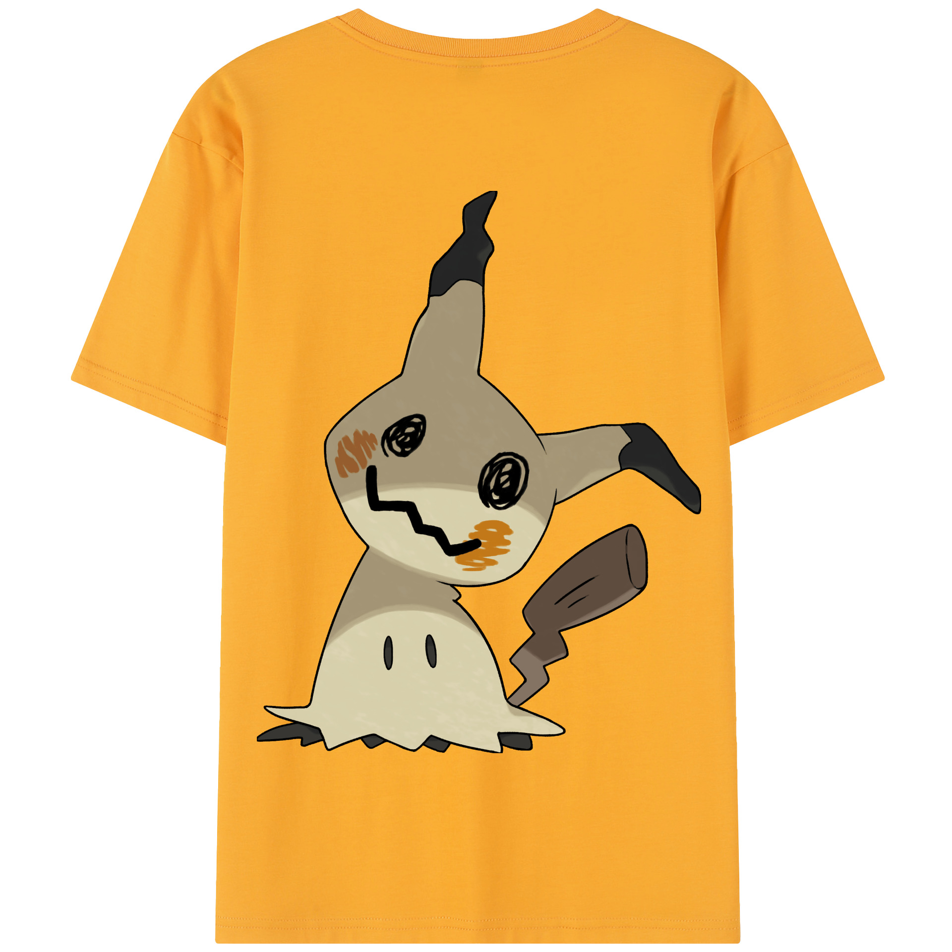 （画像用） ポケットモンスター Pokémon 綿100％半袖Tシャツ（背面プリント）