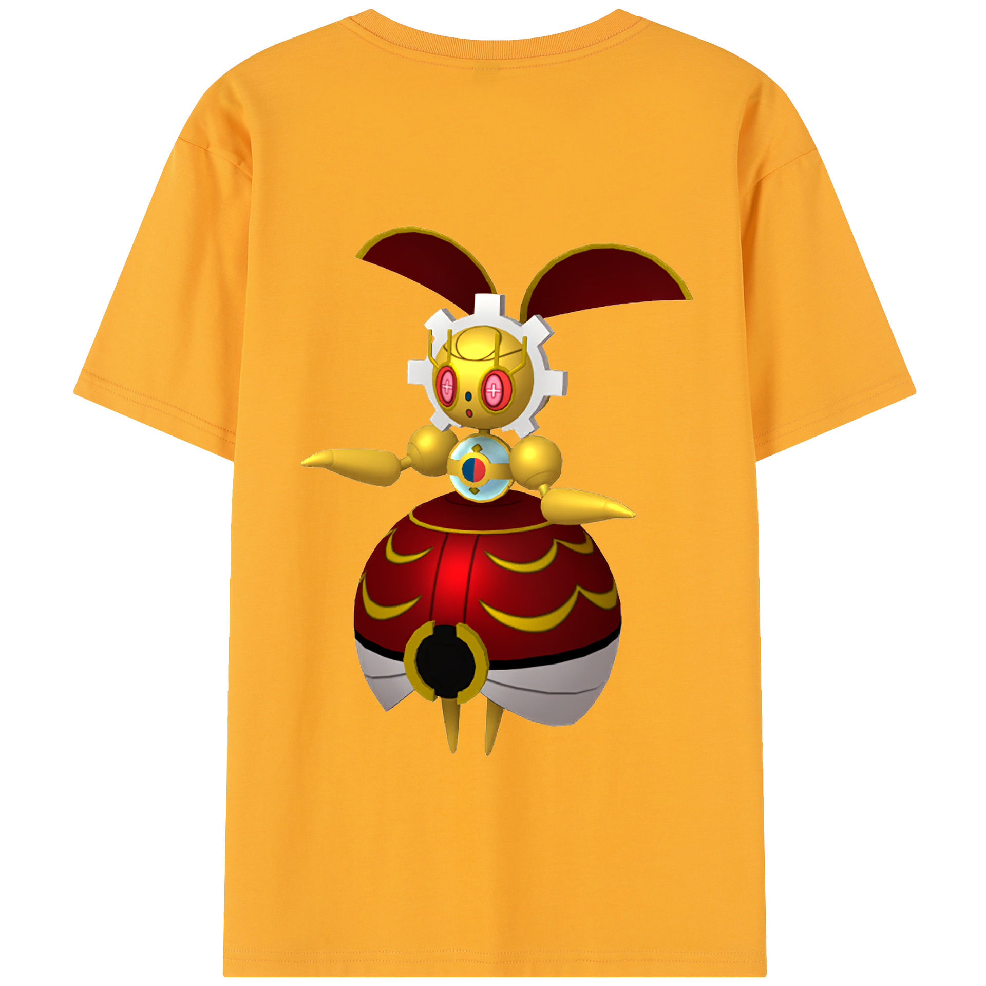 （画像用） ポケットモンスター Pokémon 綿100％半袖Tシャツ（背面プリント）
