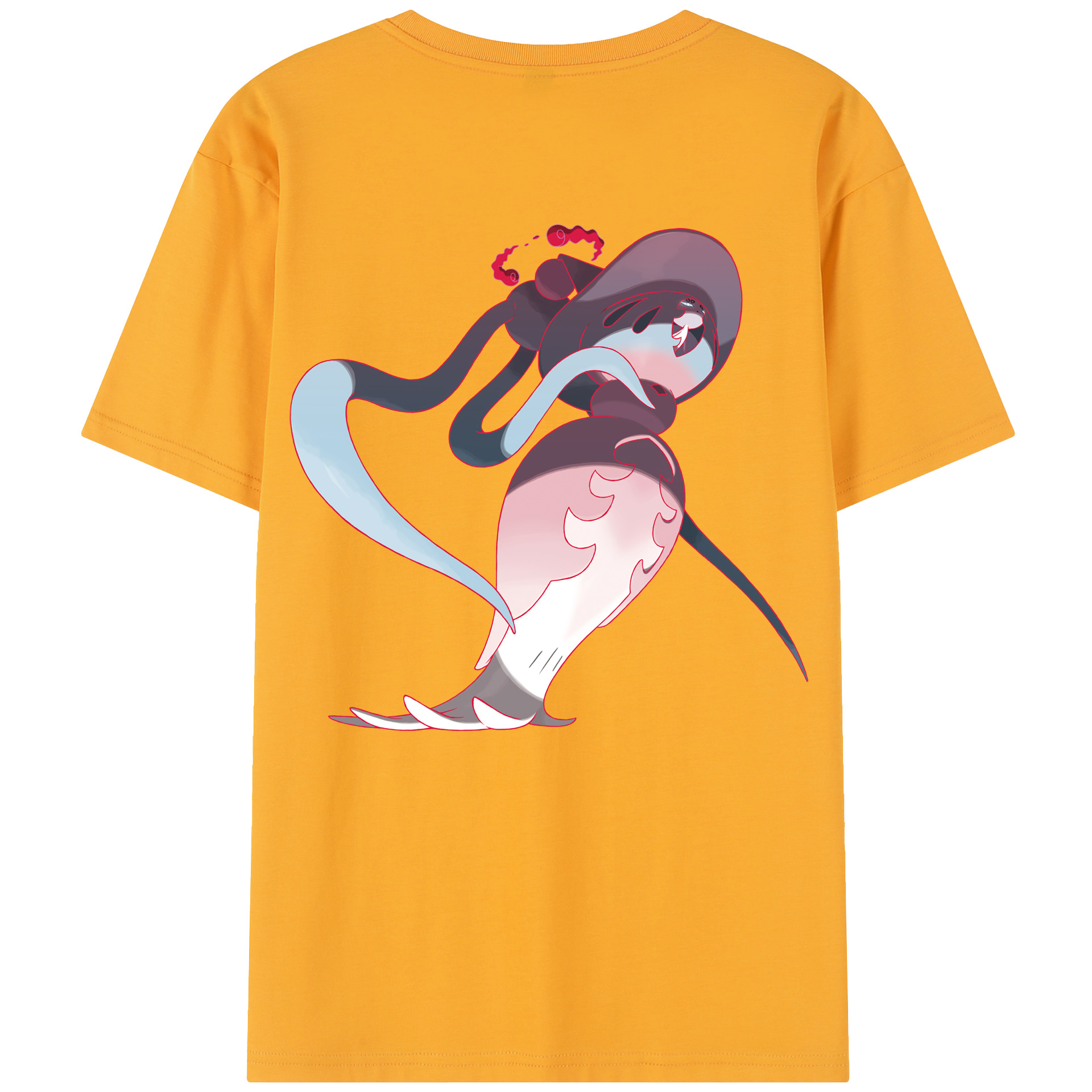 （画像用） ポケットモンスター Pokémon 綿100％半袖Tシャツ（背面プリント）