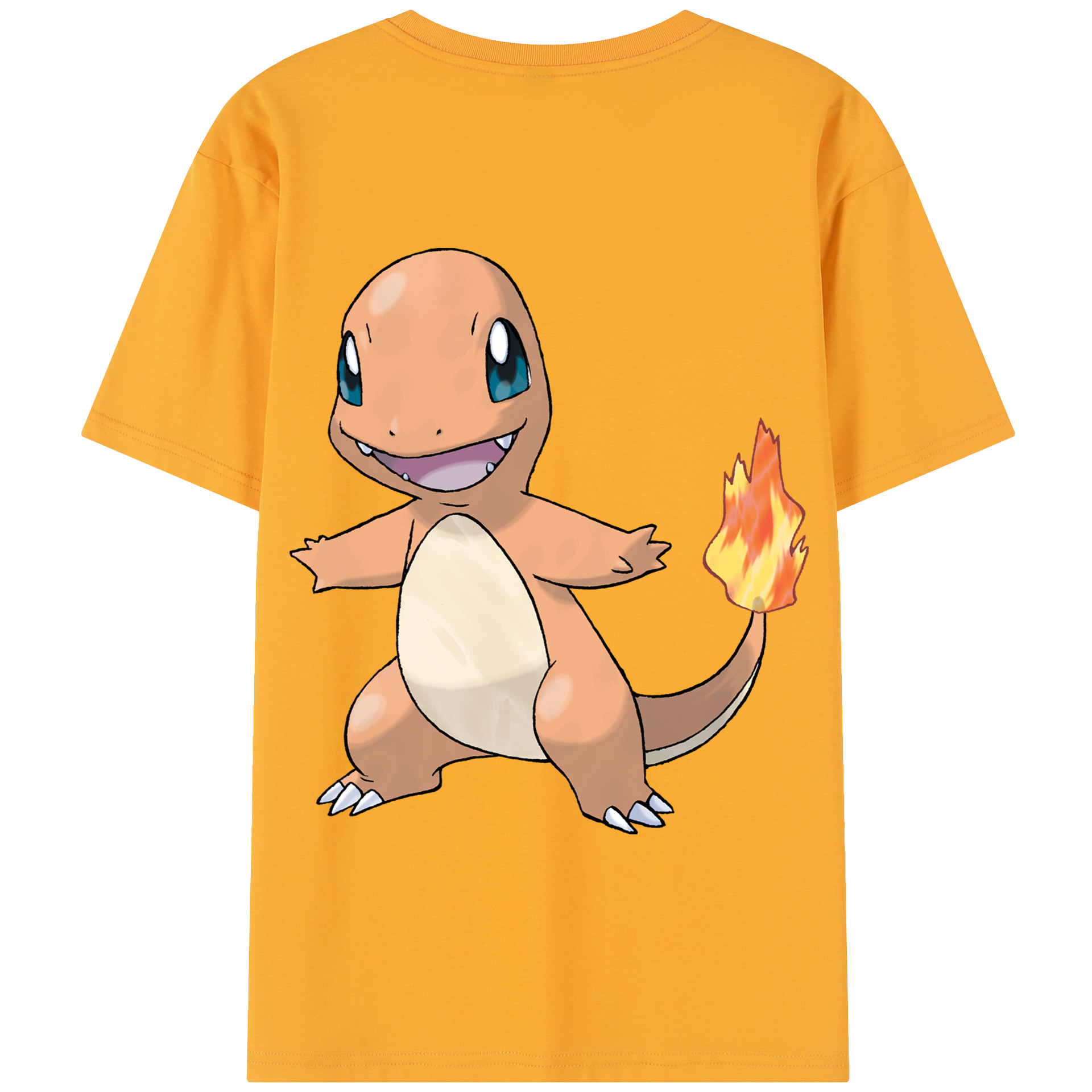 （画像用） ポケットモンスター Pokémon 綿100％半袖Tシャツ（背面プリント）