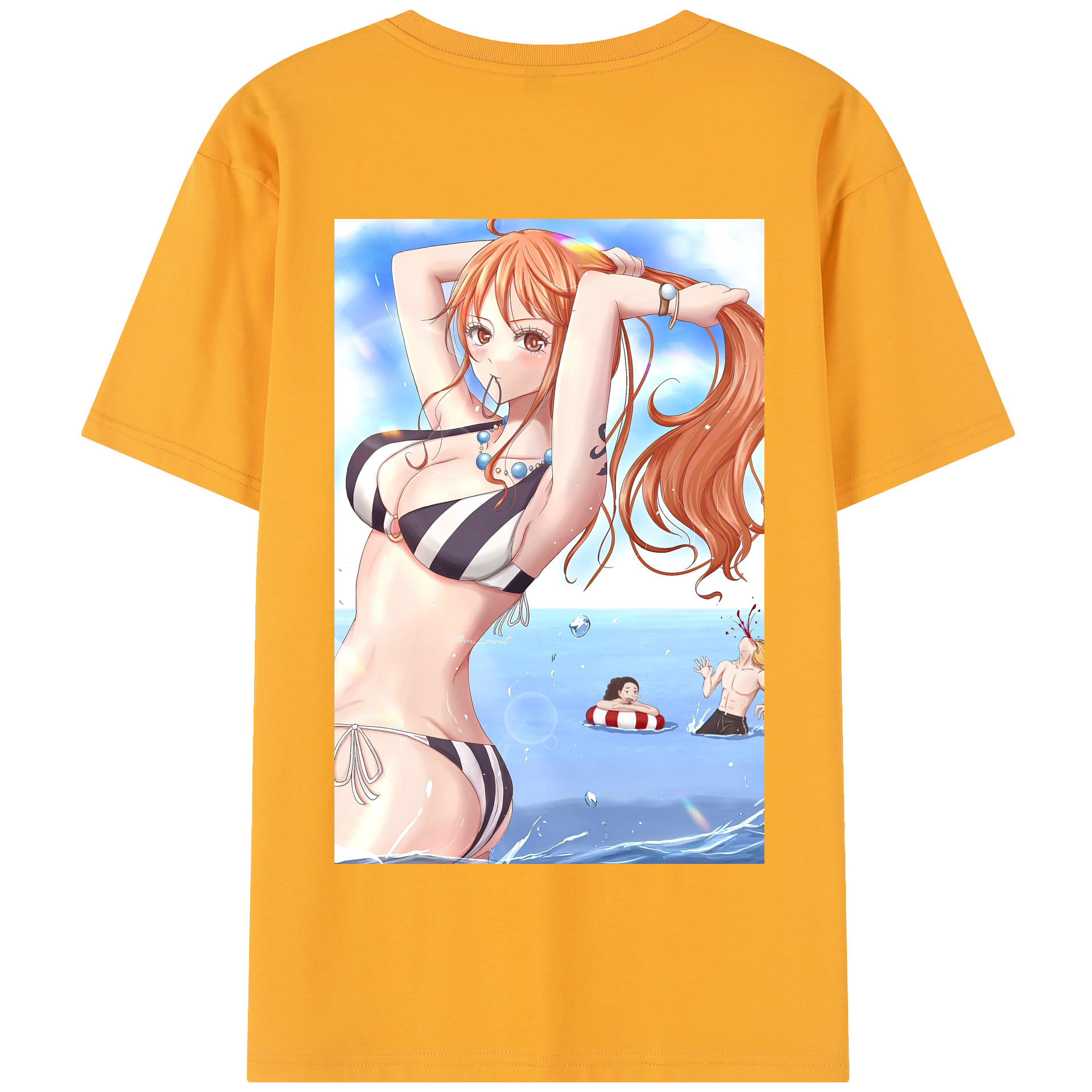 （画像用） ポケットモンスター Pokémon 綿100％半袖Tシャツ（背面プリント）