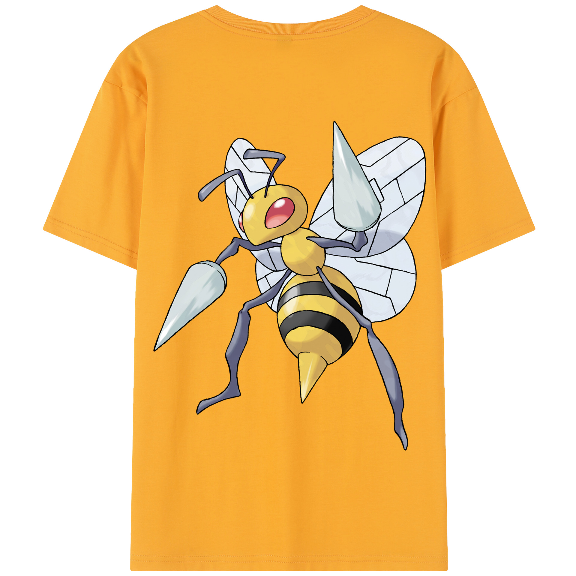 （画像用） ポケットモンスター Pokémon 綿100％半袖Tシャツ（背面プリント）