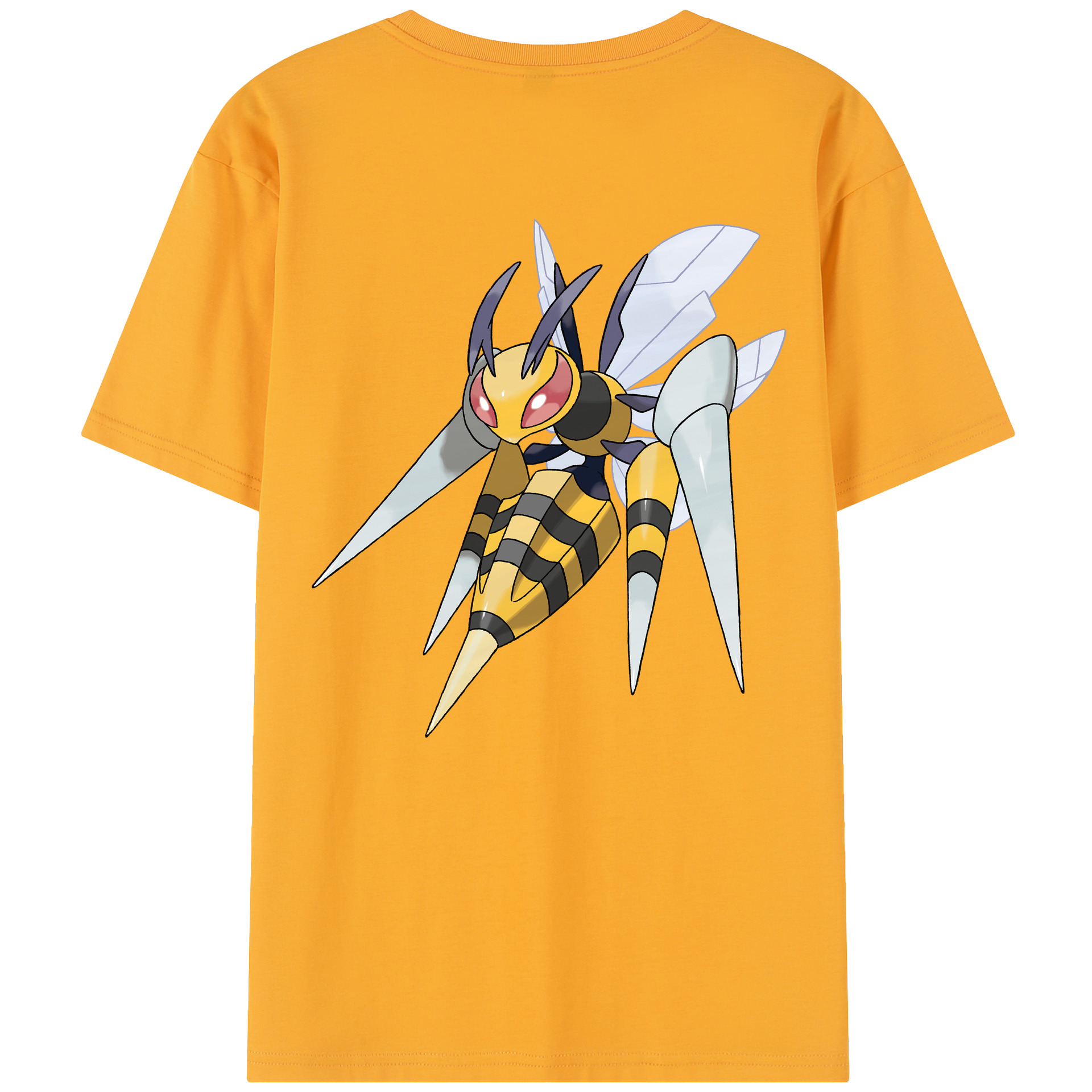 （画像用） ポケットモンスター Pokémon 綿100％半袖Tシャツ（背面プリント）