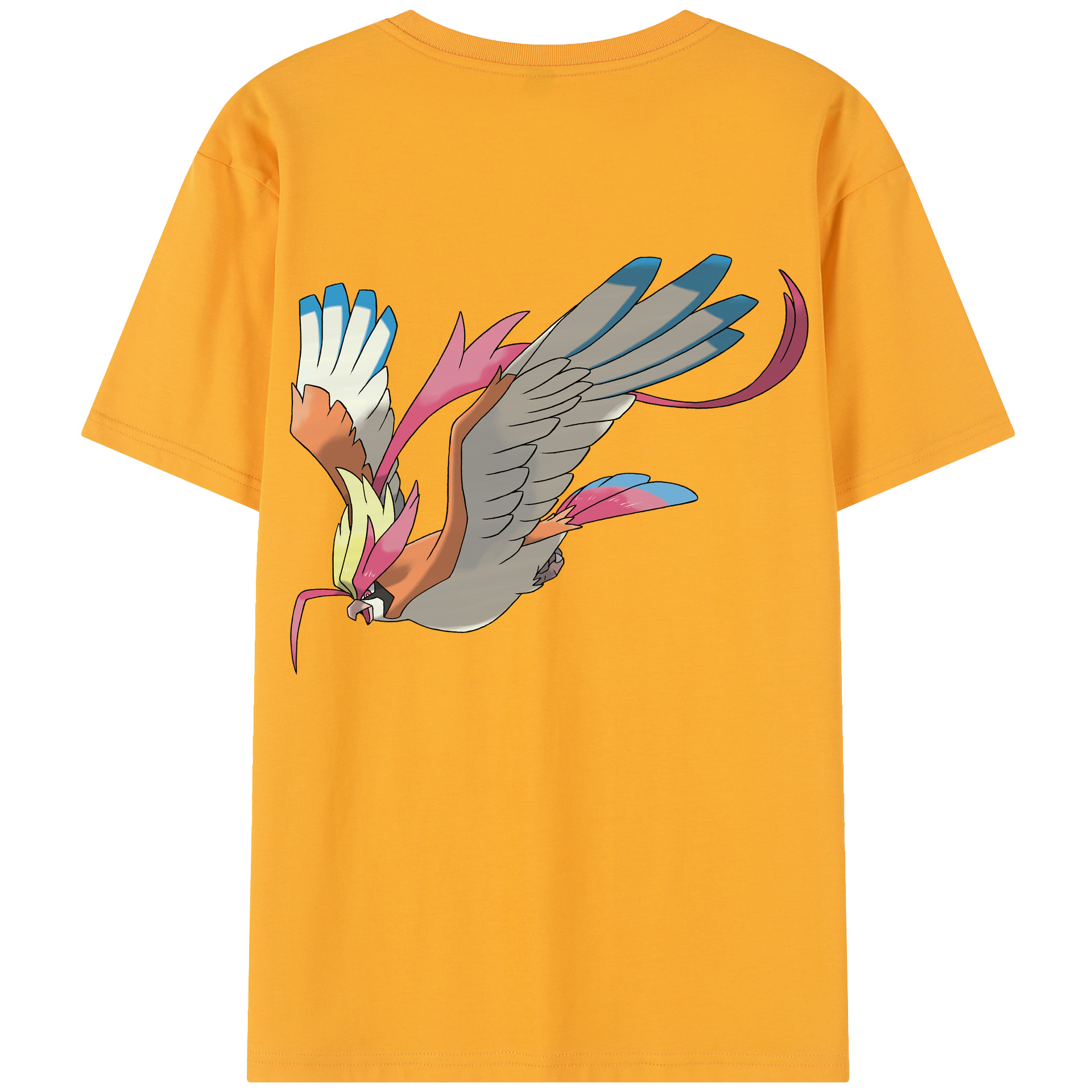（画像用） ポケットモンスター Pokémon 綿100％半袖Tシャツ（背面プリント）