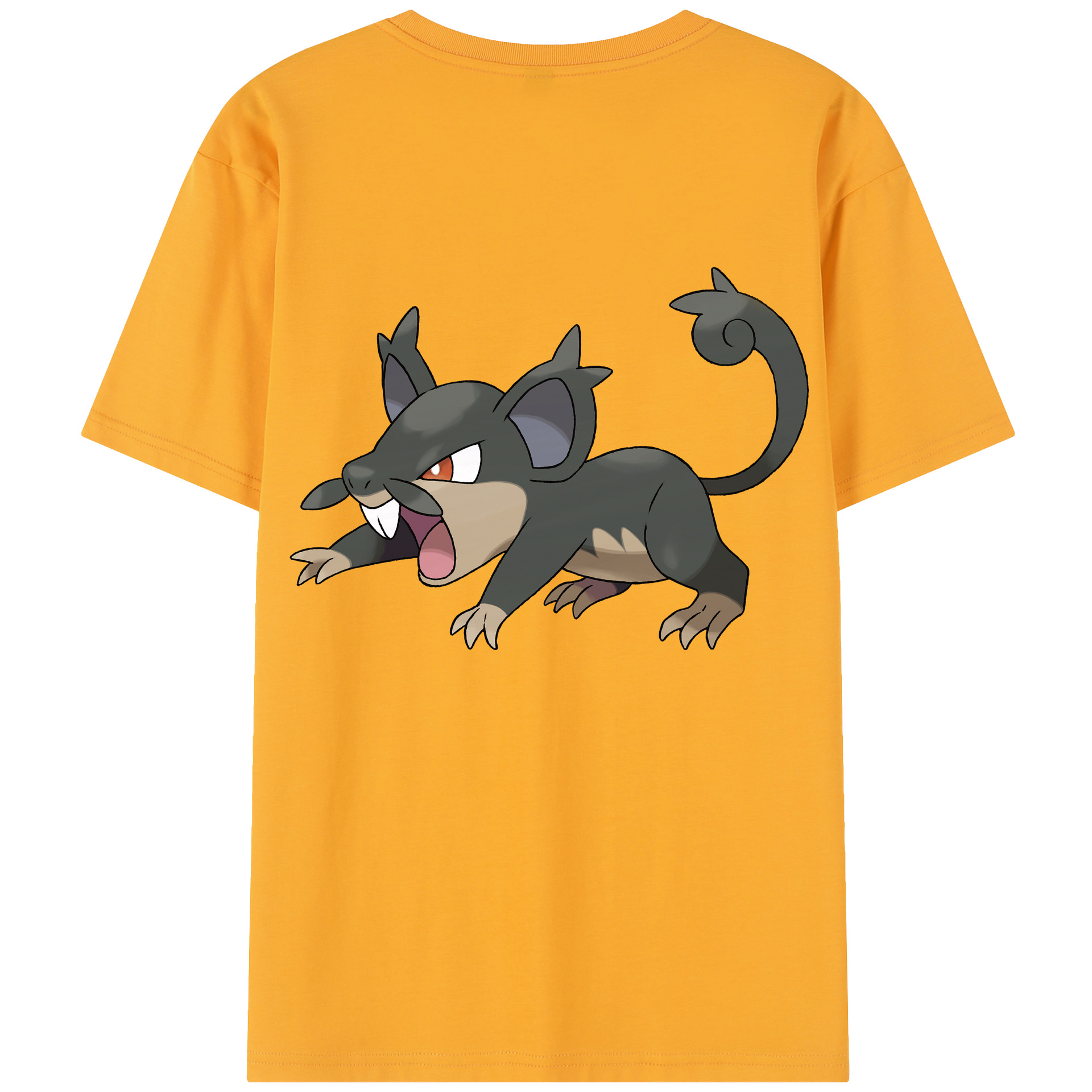 （画像用） ポケットモンスター Pokémon 綿100％半袖Tシャツ（背面プリント）