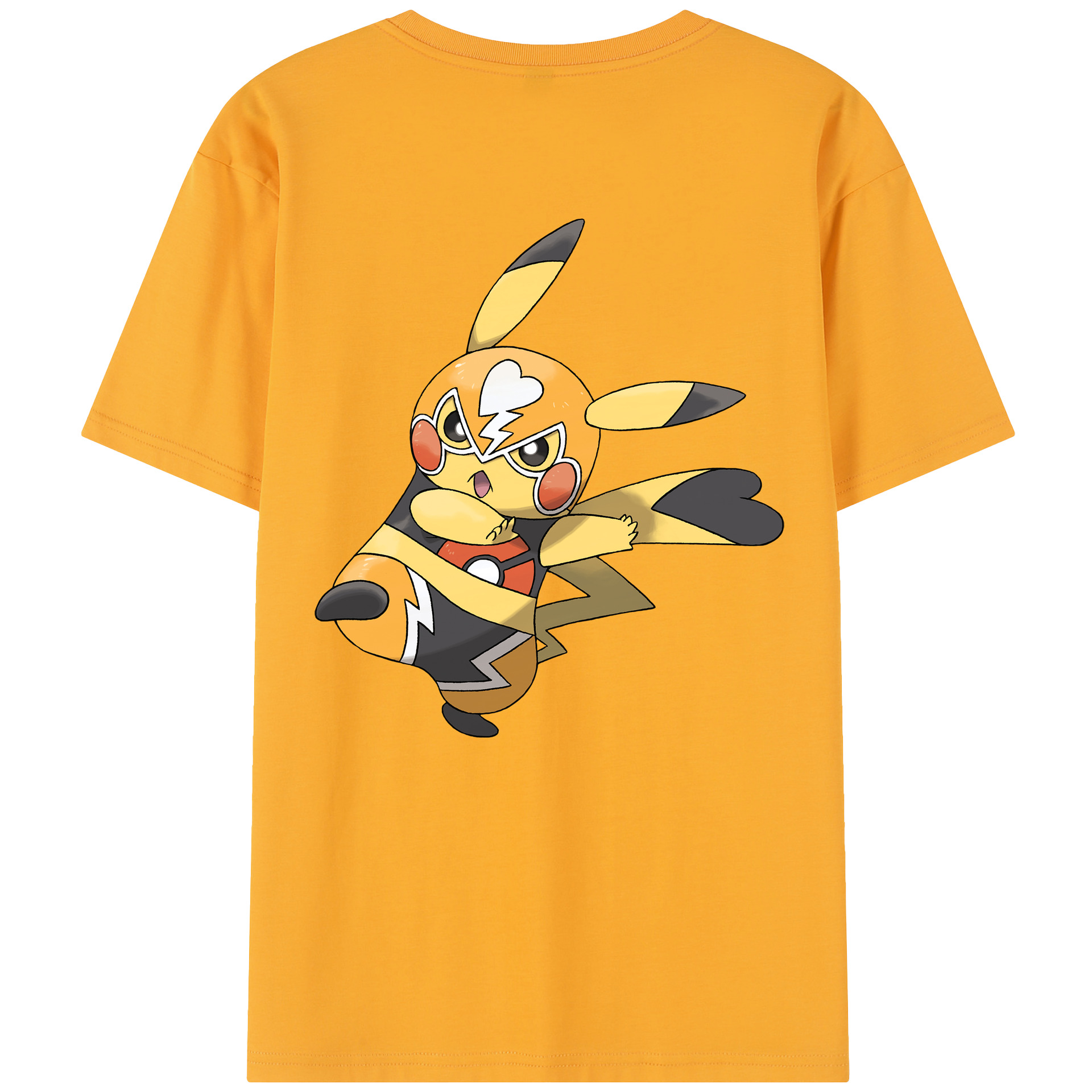 （画像用） ポケットモンスター Pokémon 綿100％半袖Tシャツ（背面プリント）