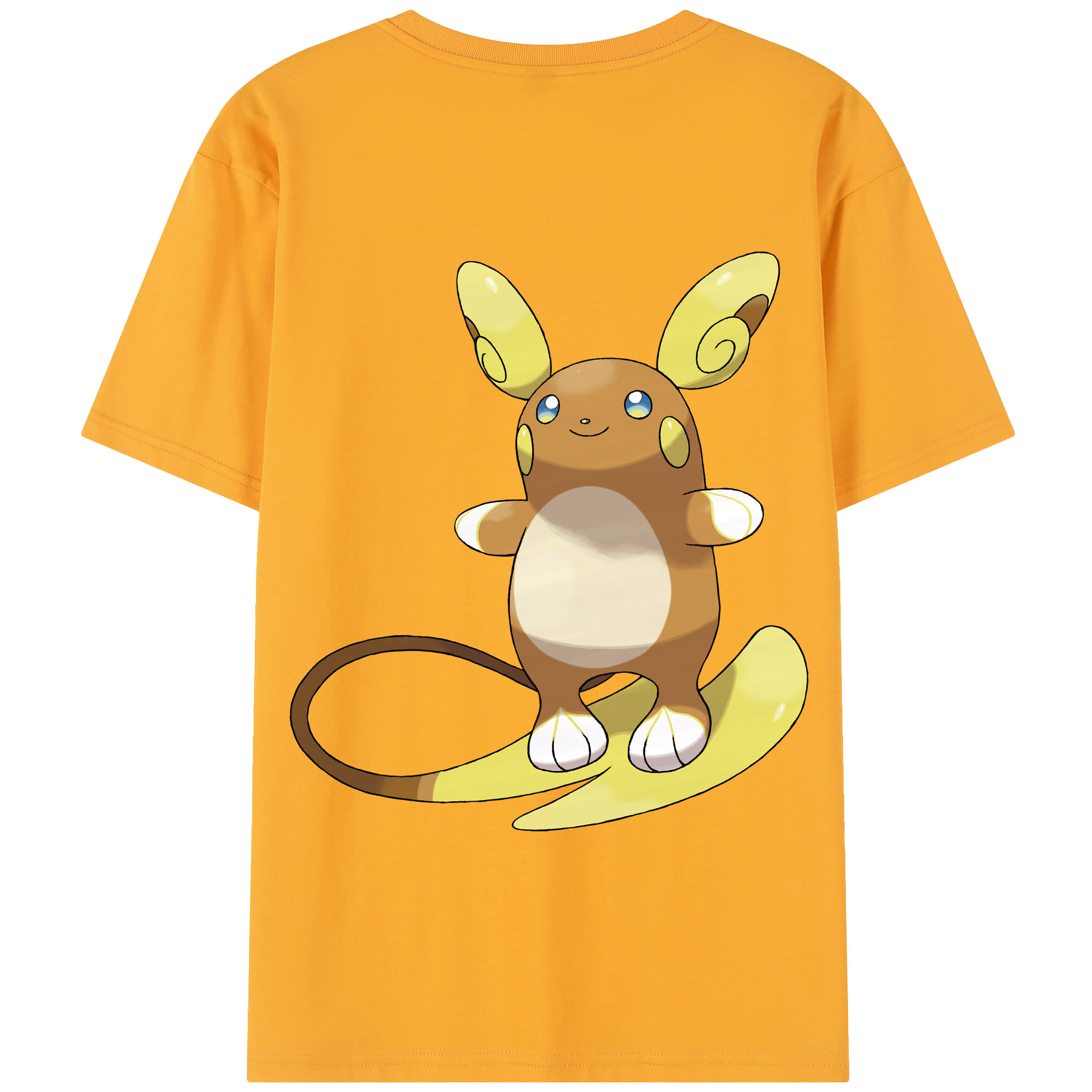 （画像用） ポケットモンスター Pokémon 綿100％半袖Tシャツ（背面プリント）
