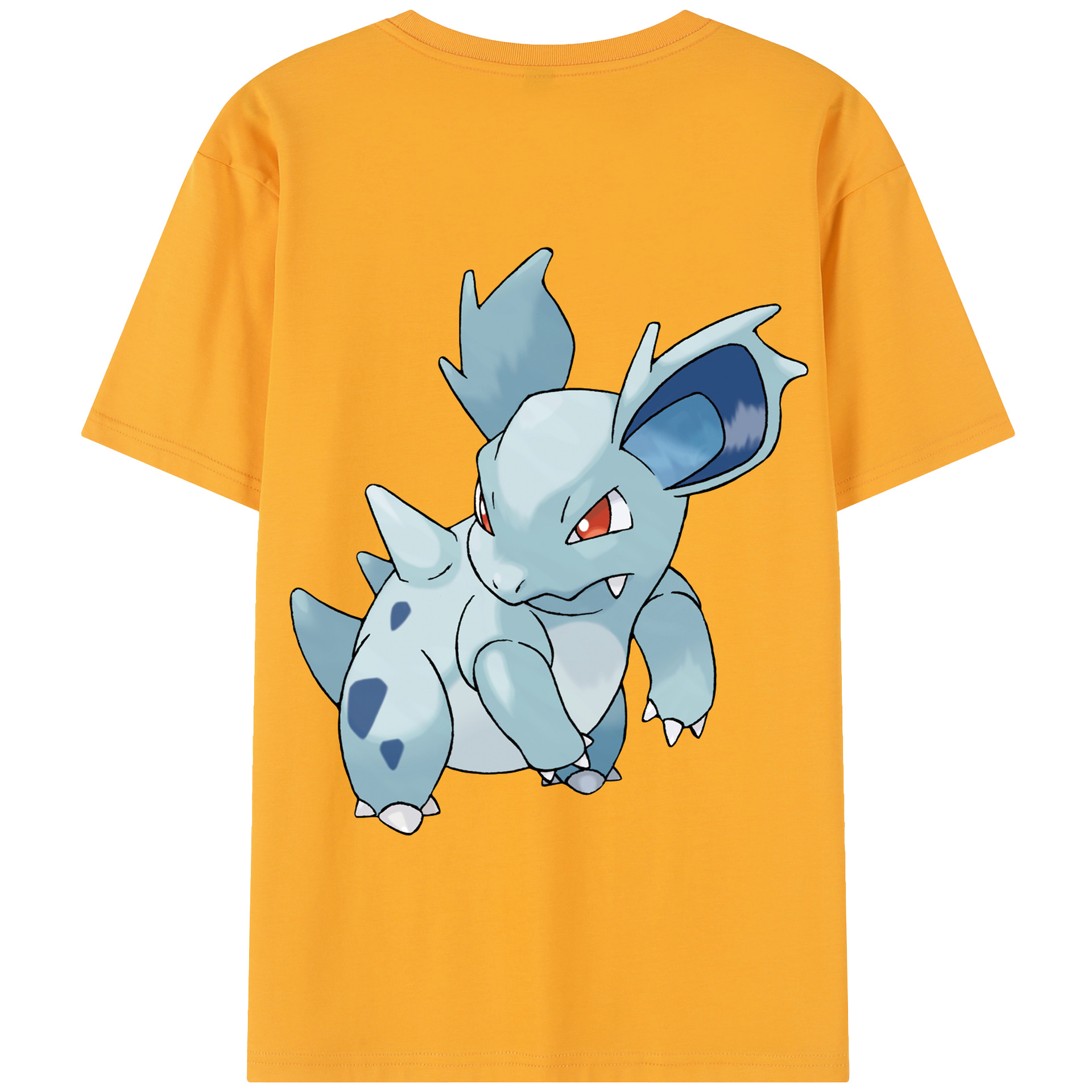 （画像用） ポケットモンスター Pokémon 綿100％半袖Tシャツ（背面プリント）
