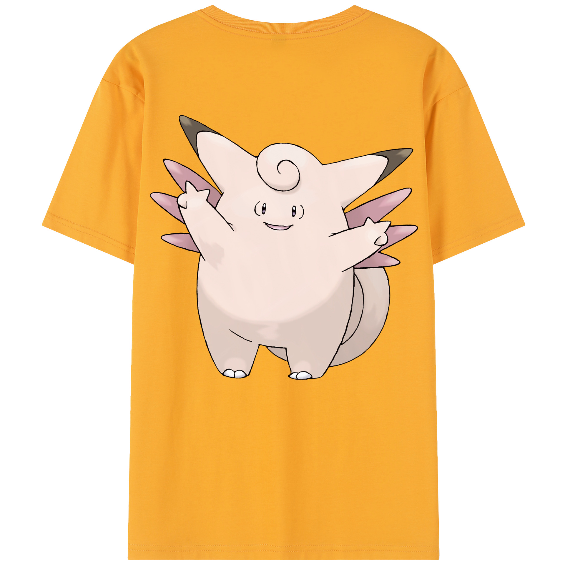（画像用） ポケットモンスター Pokémon 綿100％半袖Tシャツ（背面プリント）