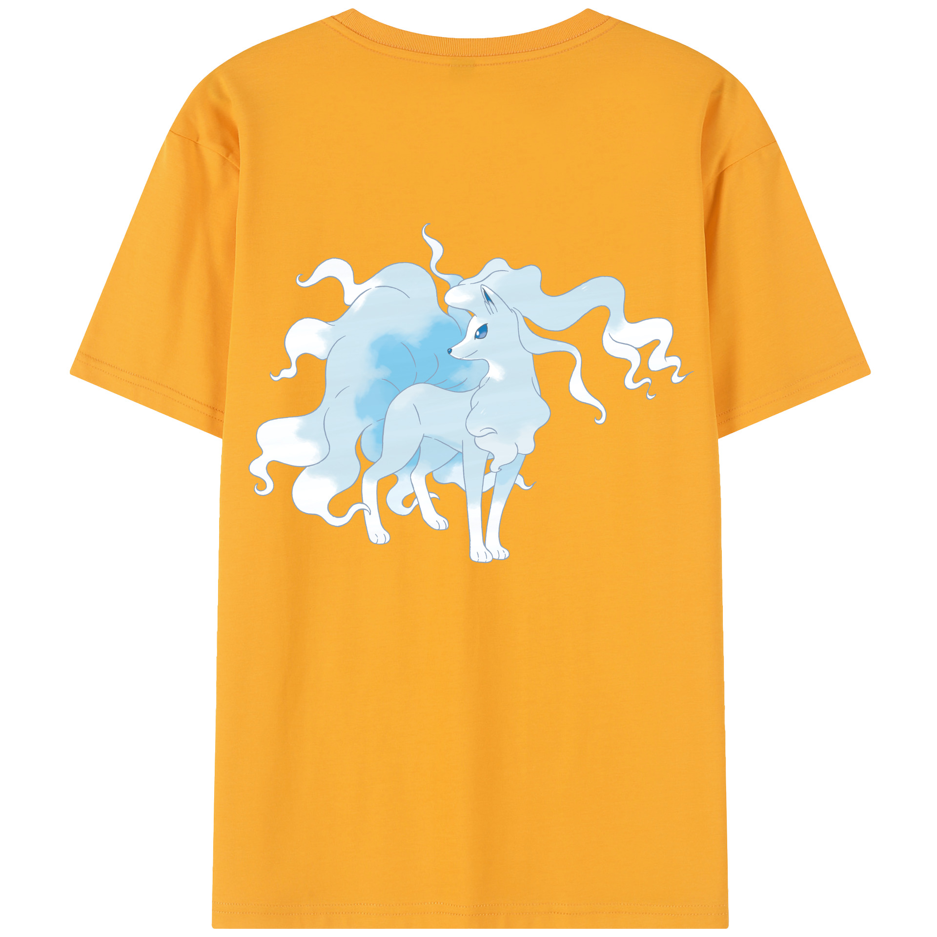 （画像用） ポケットモンスター Pokémon 綿100％半袖Tシャツ（背面プリント）