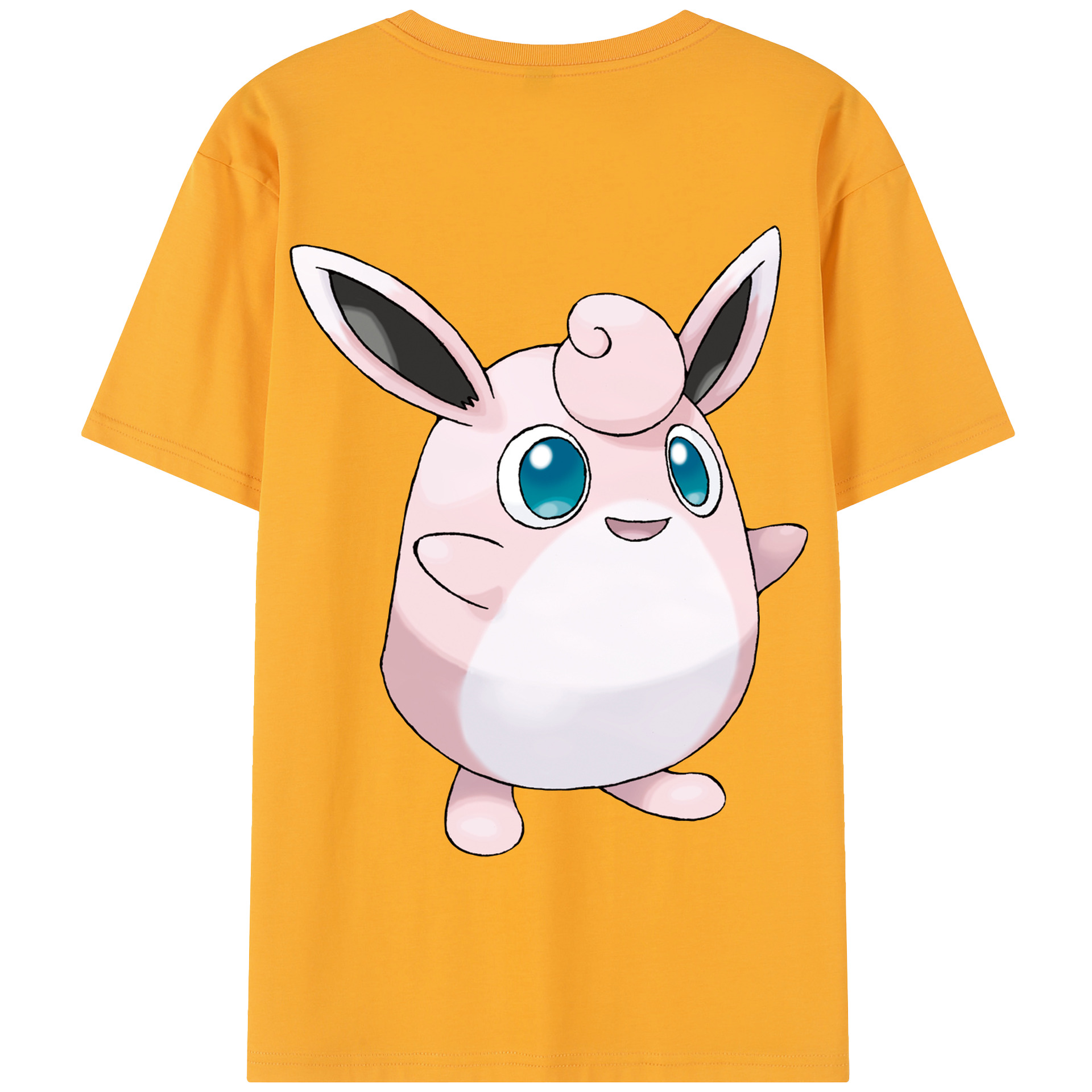 （画像用） ポケットモンスター Pokémon 綿100％半袖Tシャツ（背面プリント）