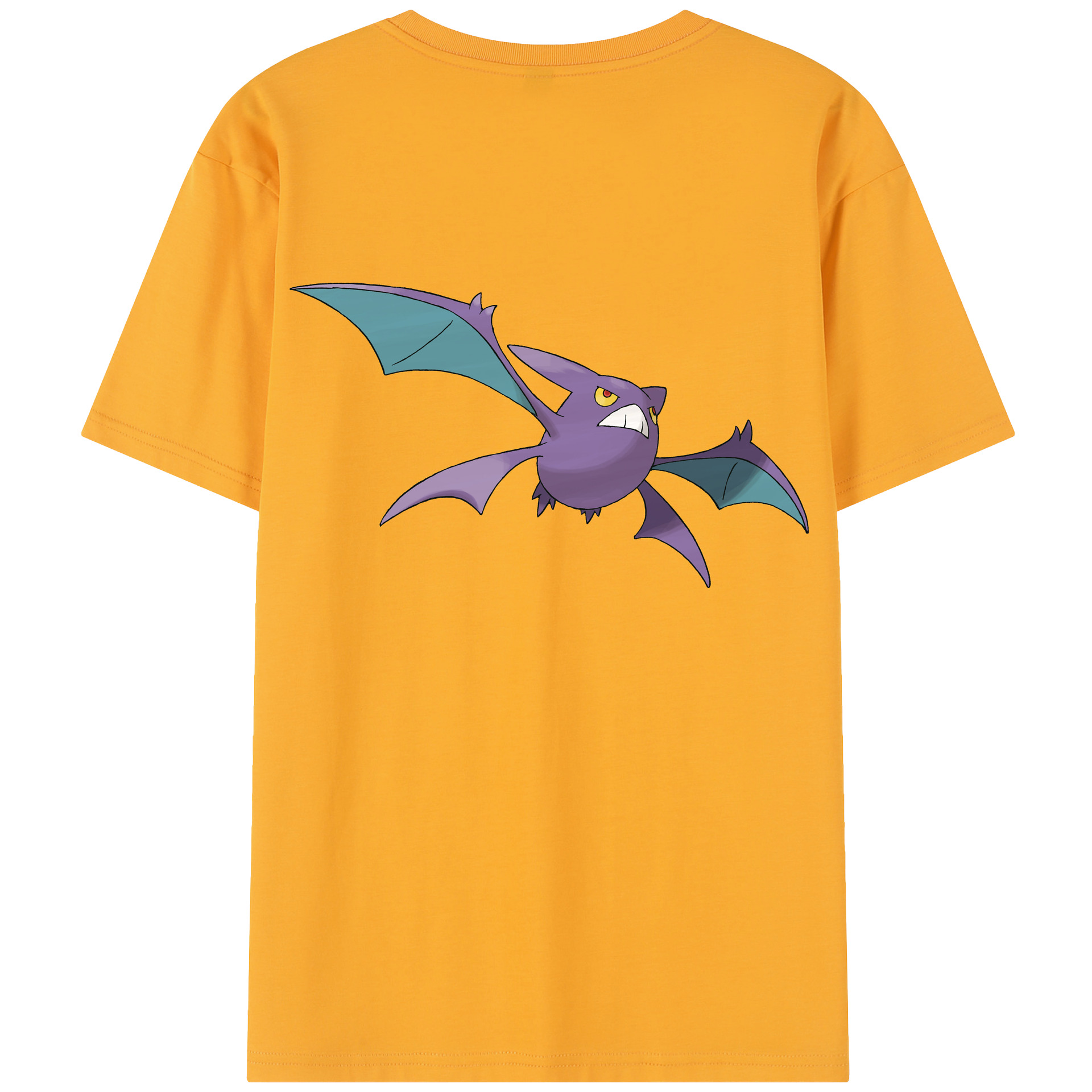 （画像用） ポケットモンスター Pokémon 綿100％半袖Tシャツ（背面プリント）