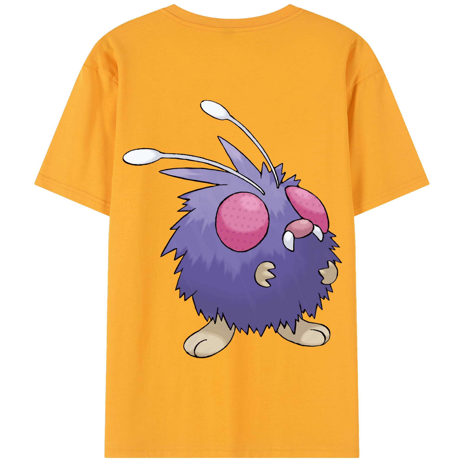 （画像用） ポケットモンスター Pokémon 綿100％半袖Tシャツ（背面プリント）