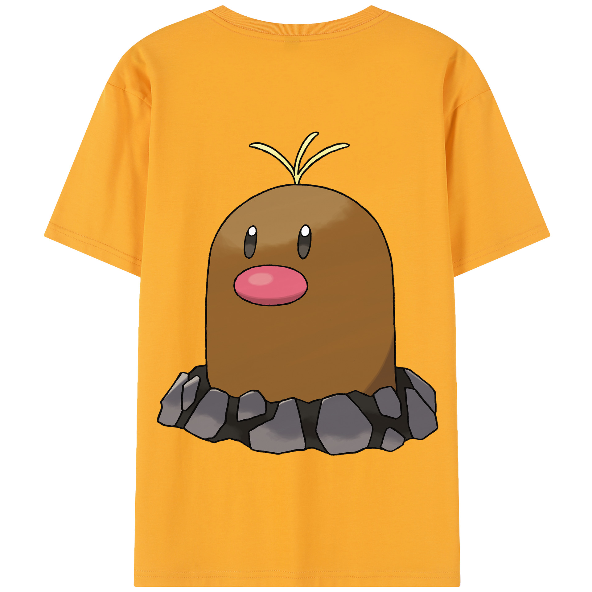 （画像用） ポケットモンスター Pokémon 綿100％半袖Tシャツ（背面プリント）