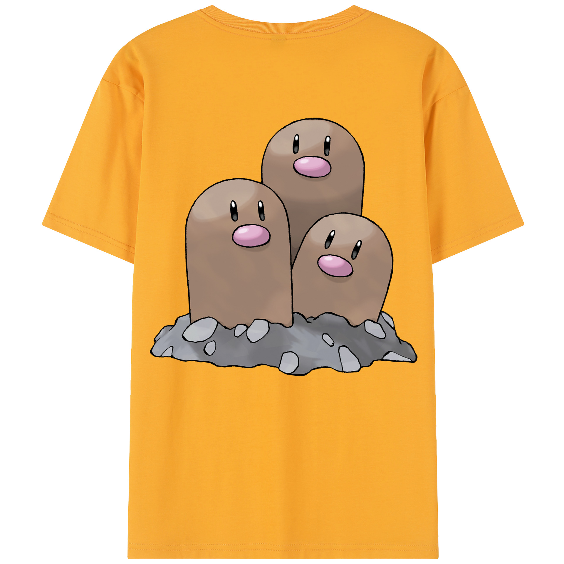 （画像用） ポケットモンスター Pokémon 綿100％半袖Tシャツ（背面プリント）