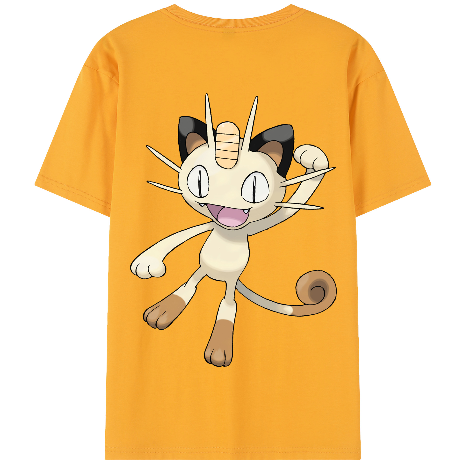 （画像用） ポケットモンスター Pokémon 綿100％半袖Tシャツ（背面プリント）