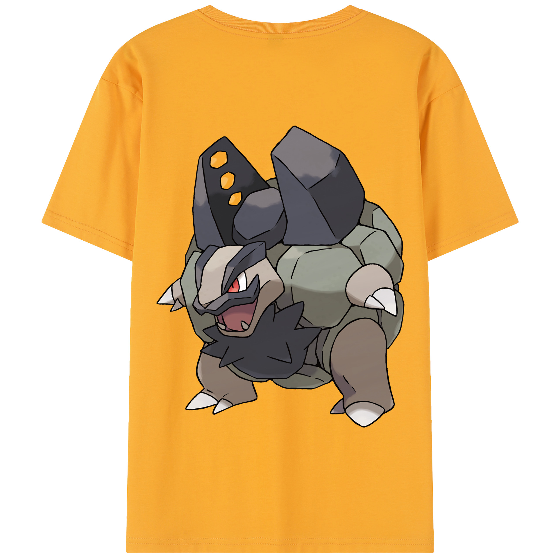 （画像用） ポケットモンスター Pokémon 綿100％半袖Tシャツ（背面プリント）