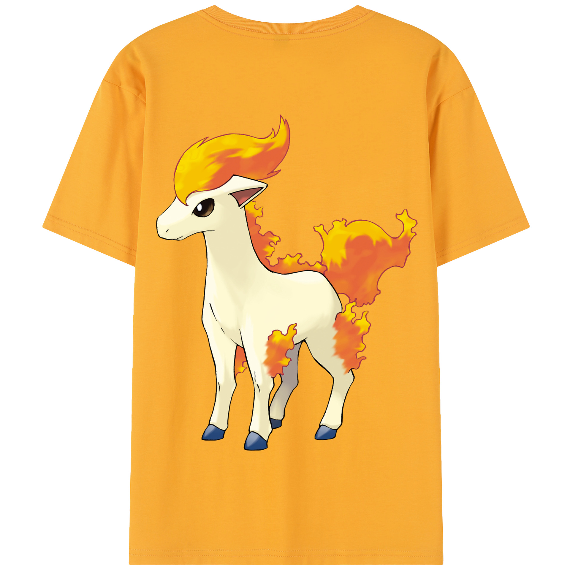 （画像用） ポケットモンスター Pokémon 綿100％半袖Tシャツ（背面プリント）