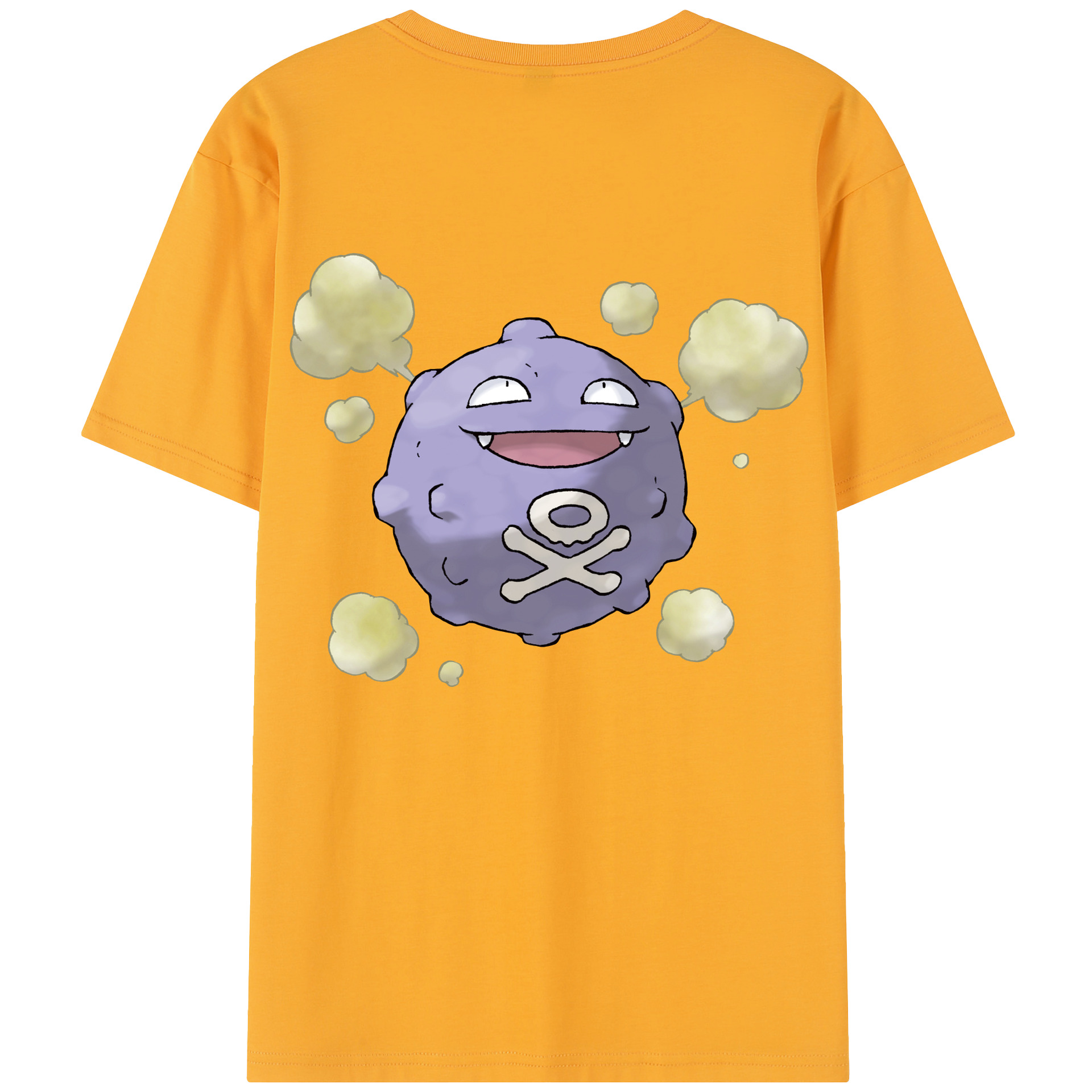 （画像用） ポケットモンスター Pokémon 綿100％半袖Tシャツ（背面プリント）